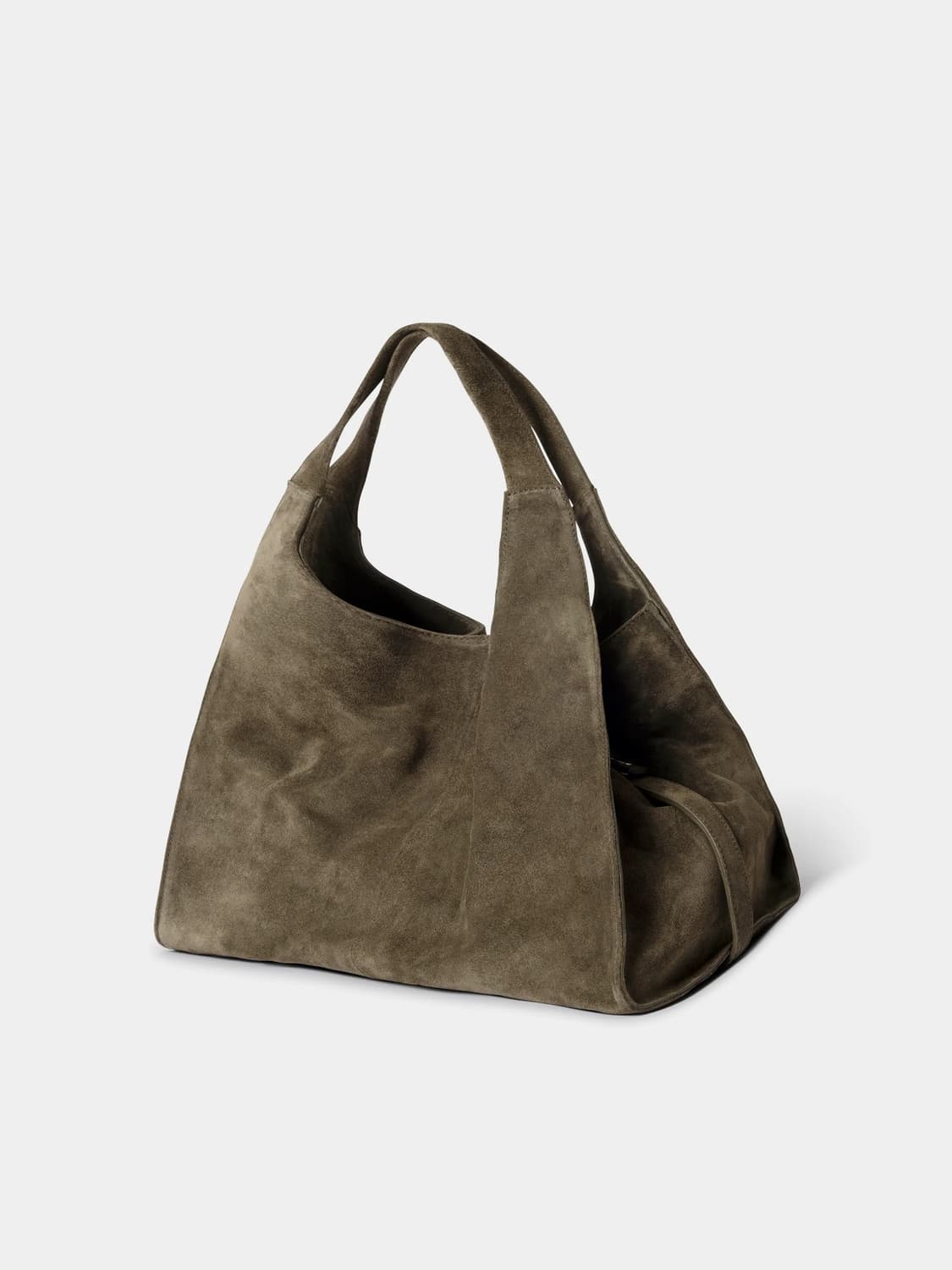 기마구아스 Maria 백 스웨이드 카키 상품이미지3