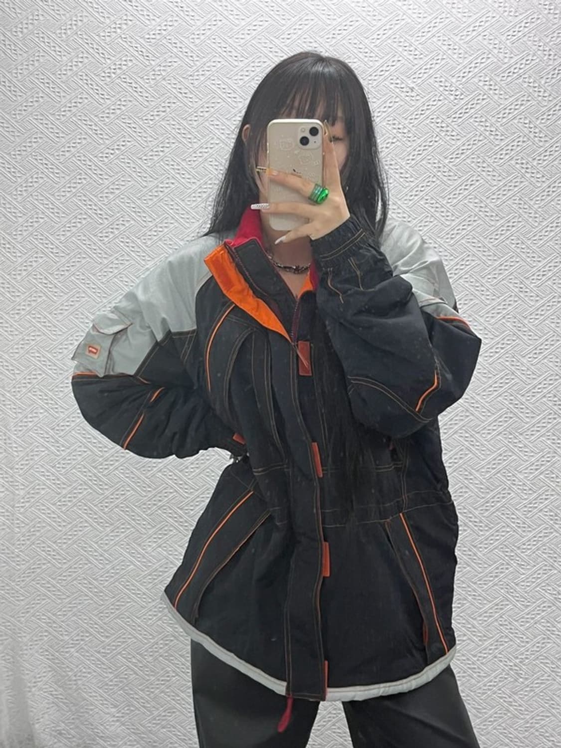 리바이스 레드탭 올드스쿨 빅로고 듀폰 써모라이트 자켓 M C07998 상품이미지1