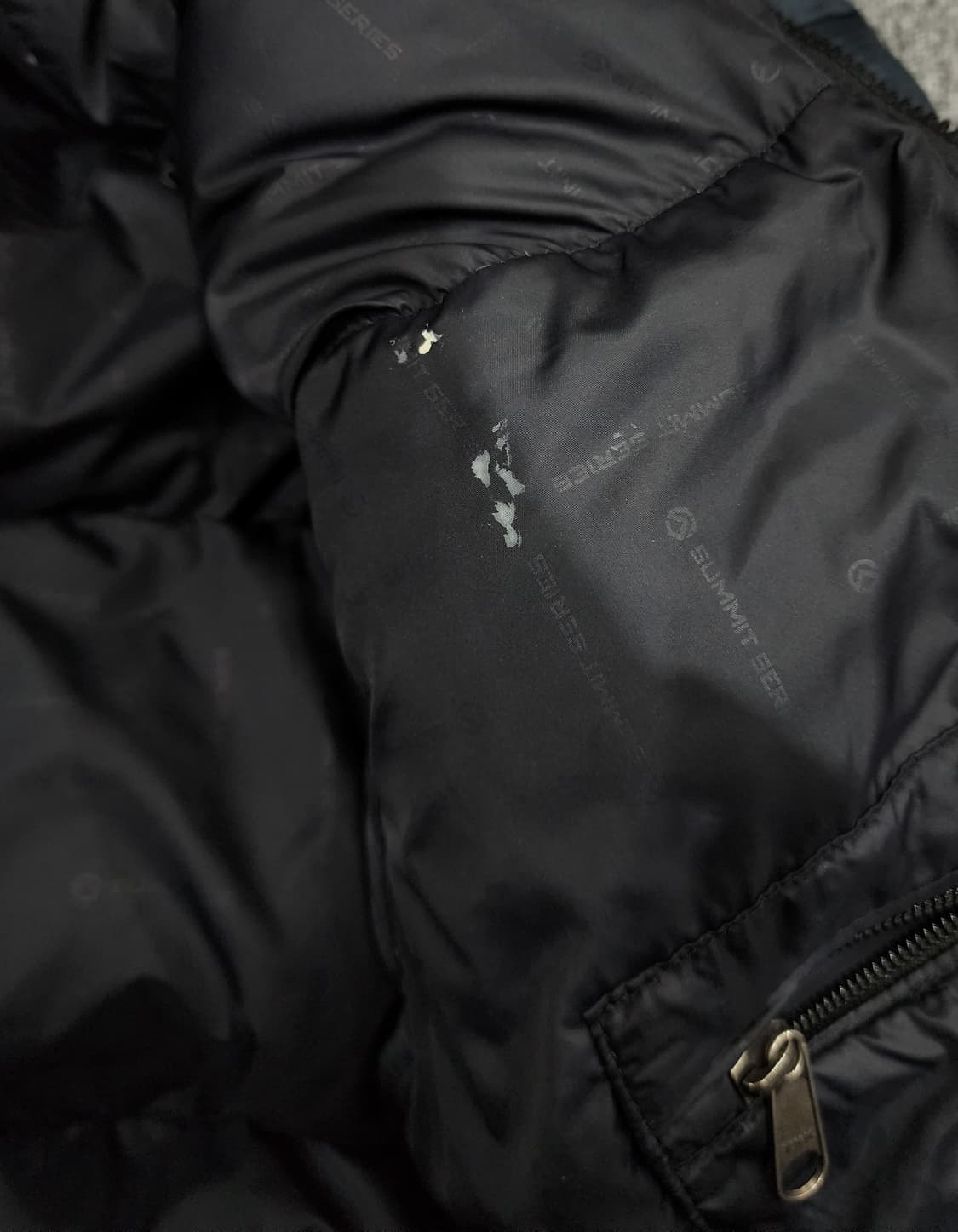 노스페이스 700 눕시 윈드스토퍼 고프코어 구스 다운 패딩 M 상품이미지6