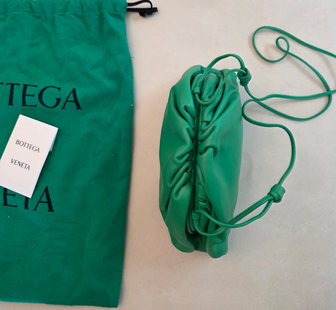 정품 보테가베네타 만두백 그린 상품이미지2