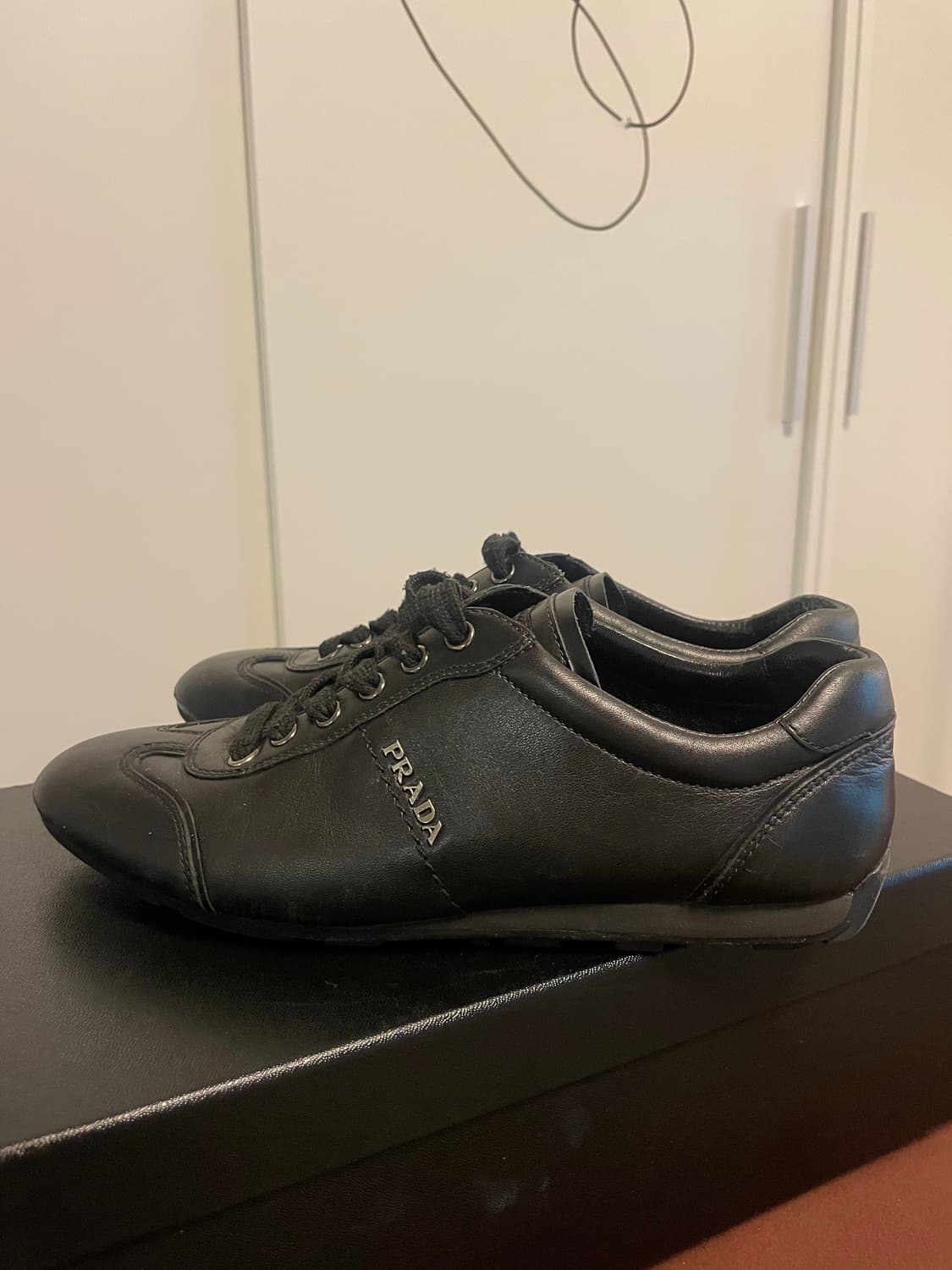 프라다 스포츠 레더 스니커즈 36 상품이미지1