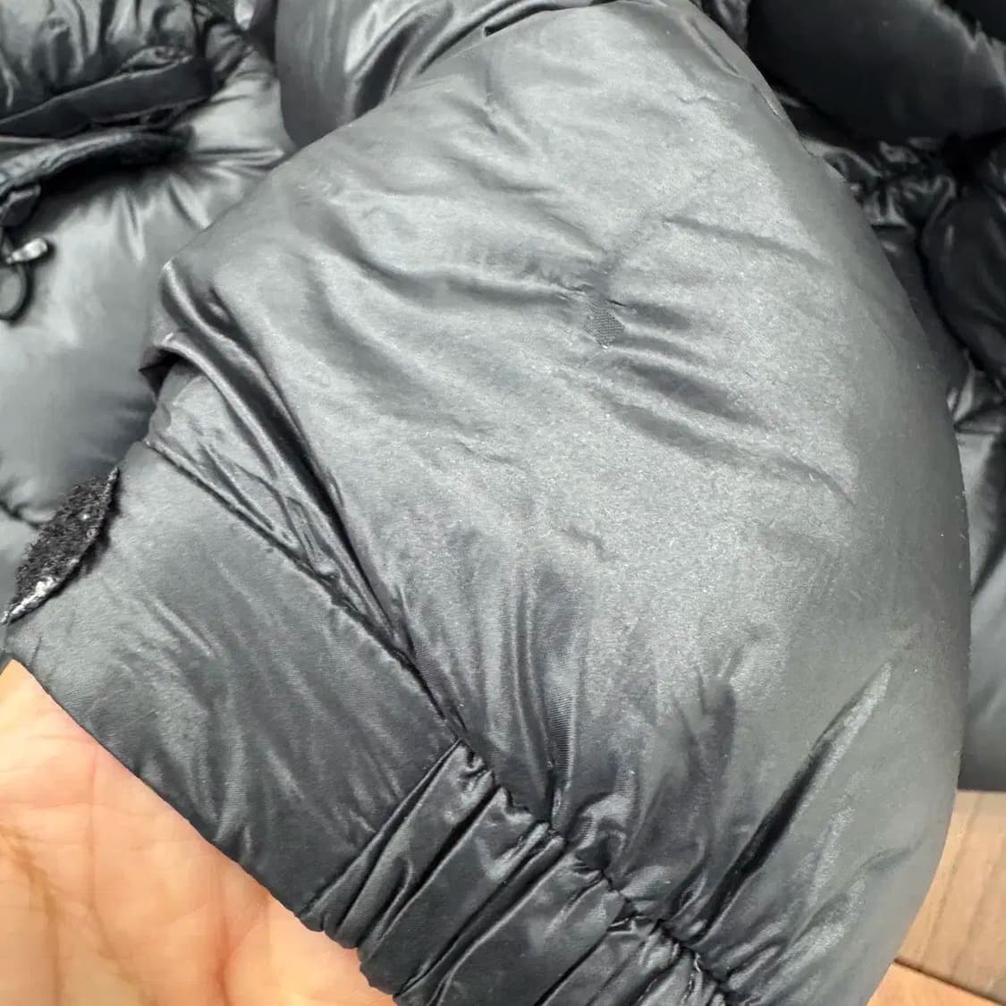 여성용 M 노스페이스 블랙 800 패딩 자켓  상품이미지7