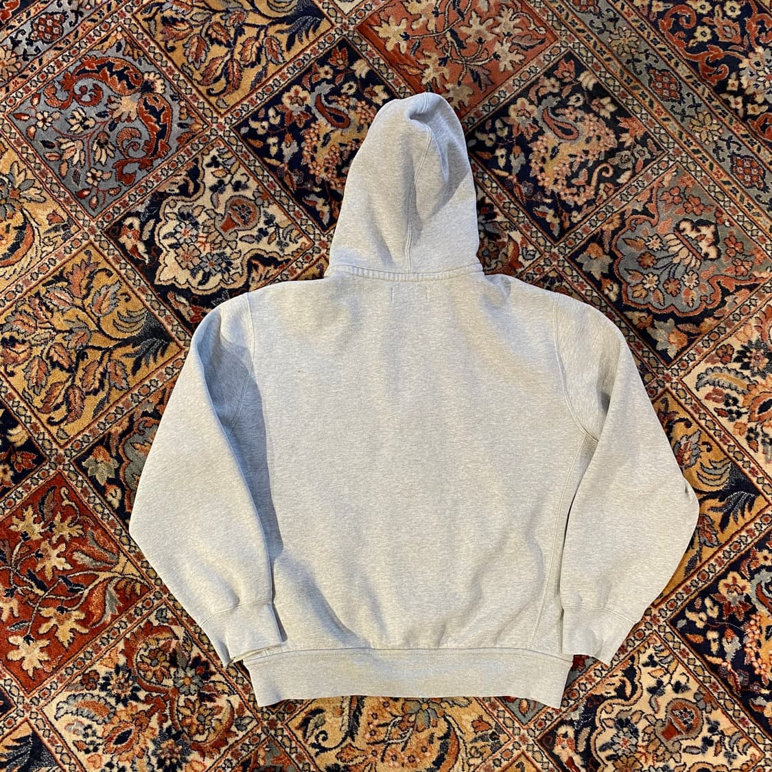🌊Polo thermal hoodie grey-navypony XL 상품이미지2
