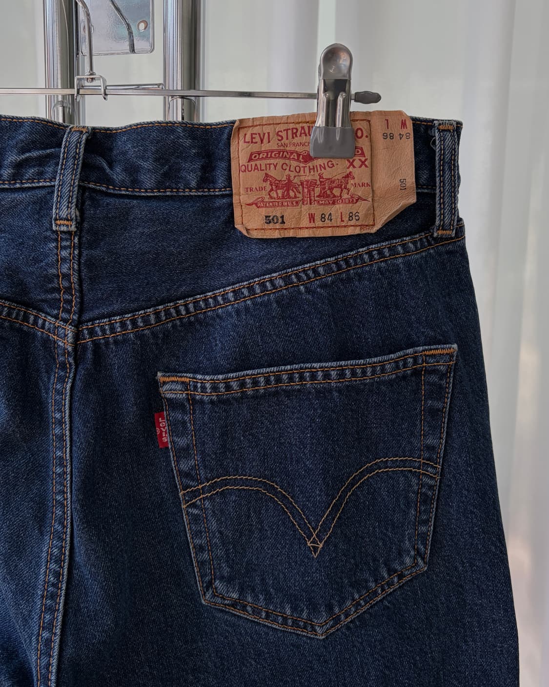 [32인치]리바이스 00s 클래식 501 데님 팬츠 상품이미지6