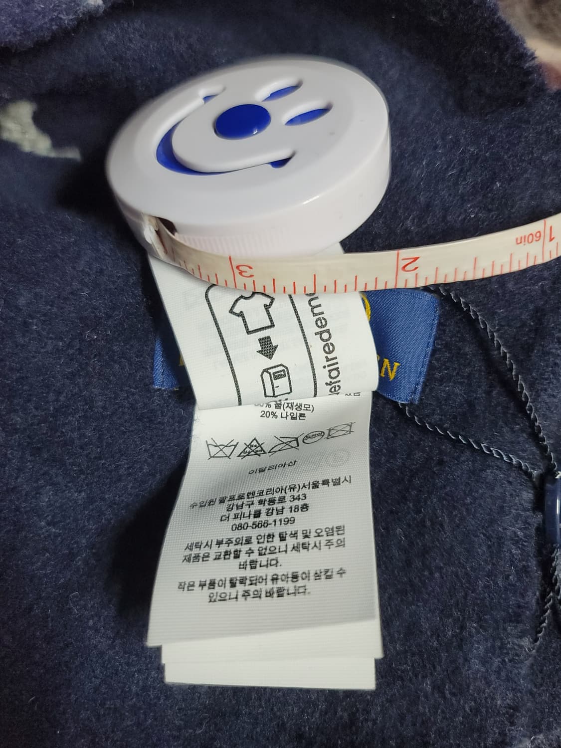 폴로 리버시블 울 체크 머플러 상품이미지7