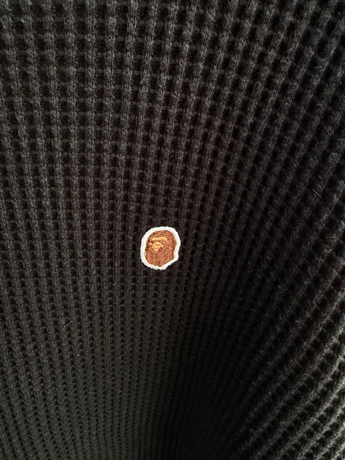 .XL/ 베이프 미니사루 와플 스웻 니트 상품이미지5