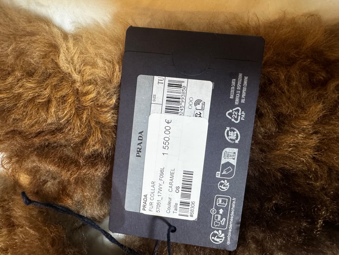 프라다 양털 퍼 스카프 상품이미지7