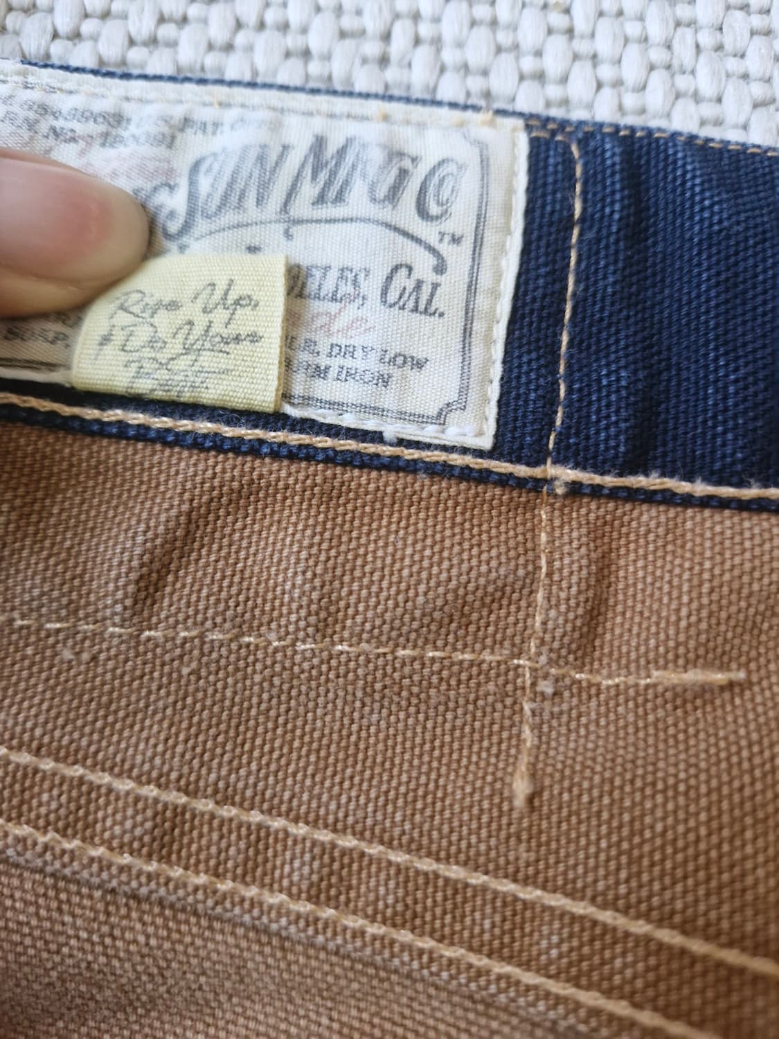 희귀템 라이징선 MFG CO 데님 W 32 상품이미지8