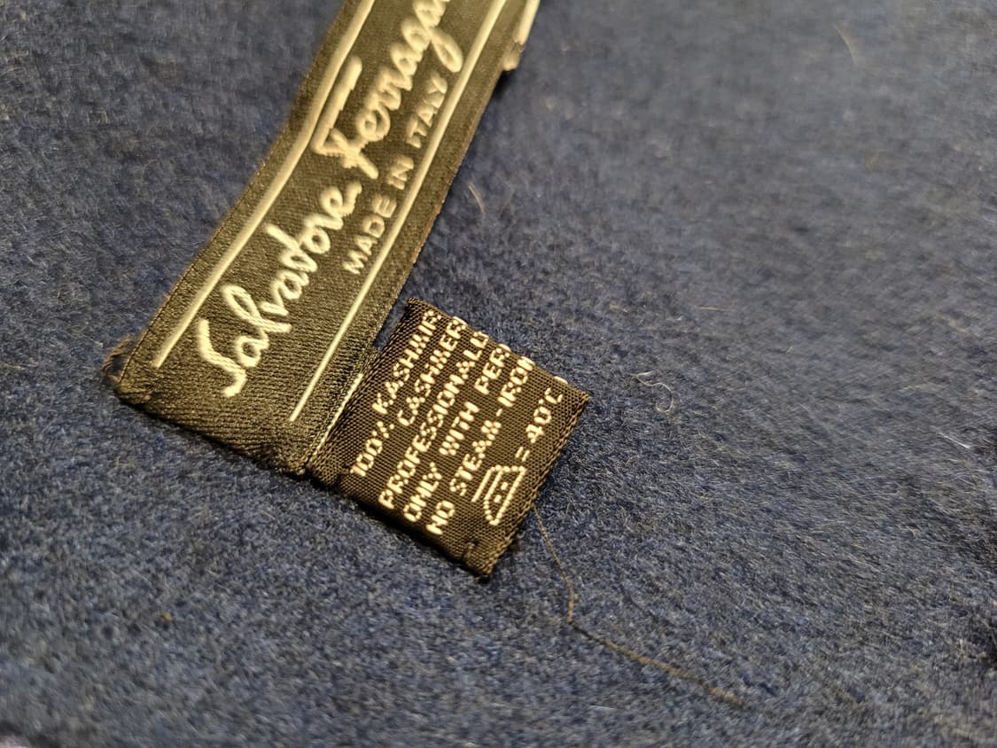 페레가모 울 캐시미어 양면 머플러 상품이미지5