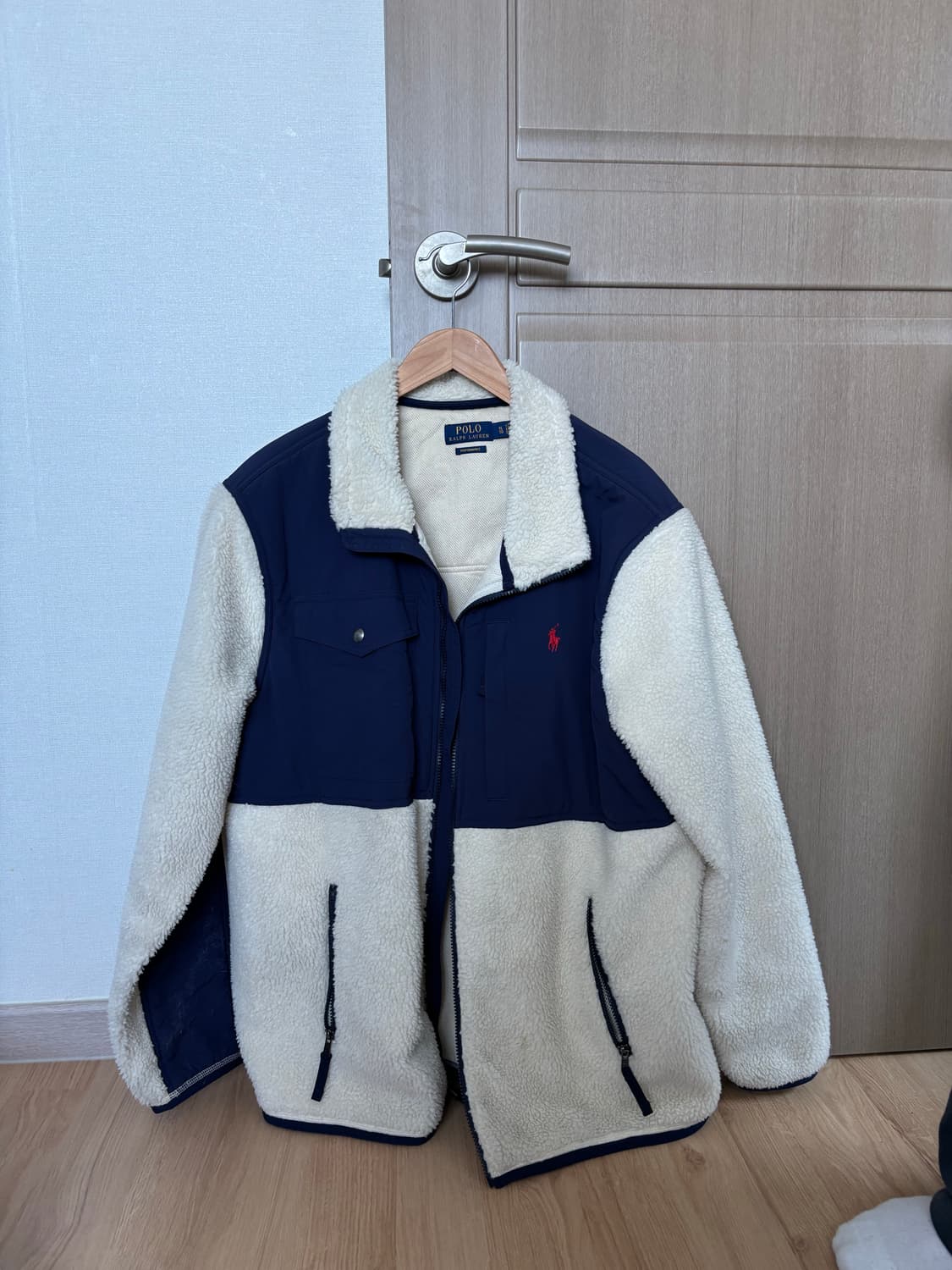 폴로 플리스 점퍼 상품이미지1