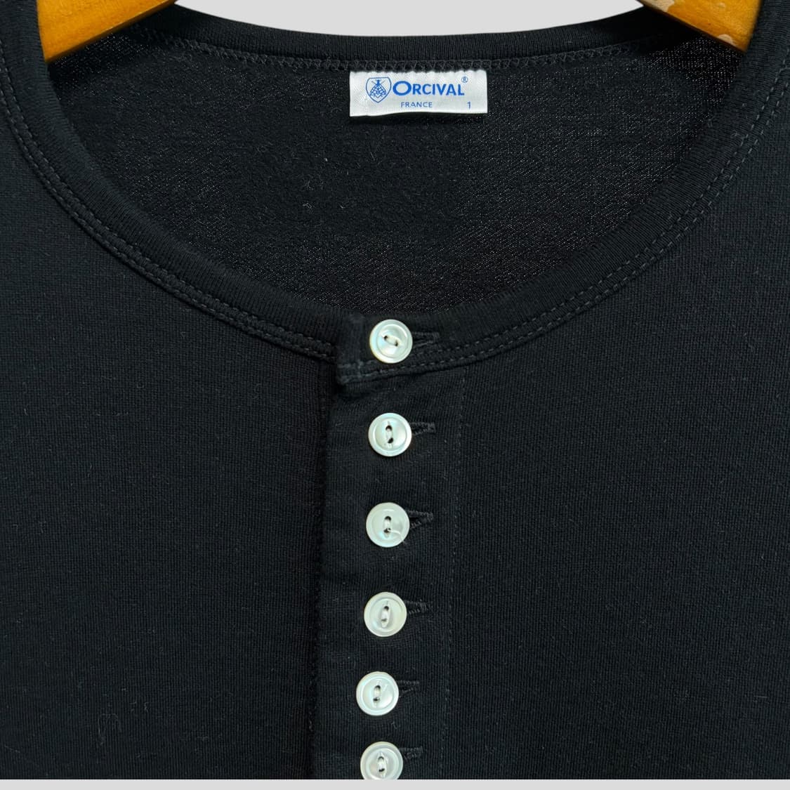 (여성1)ORCIVAL 오르치발 헨리넥 롱 원피스 상품이미지3