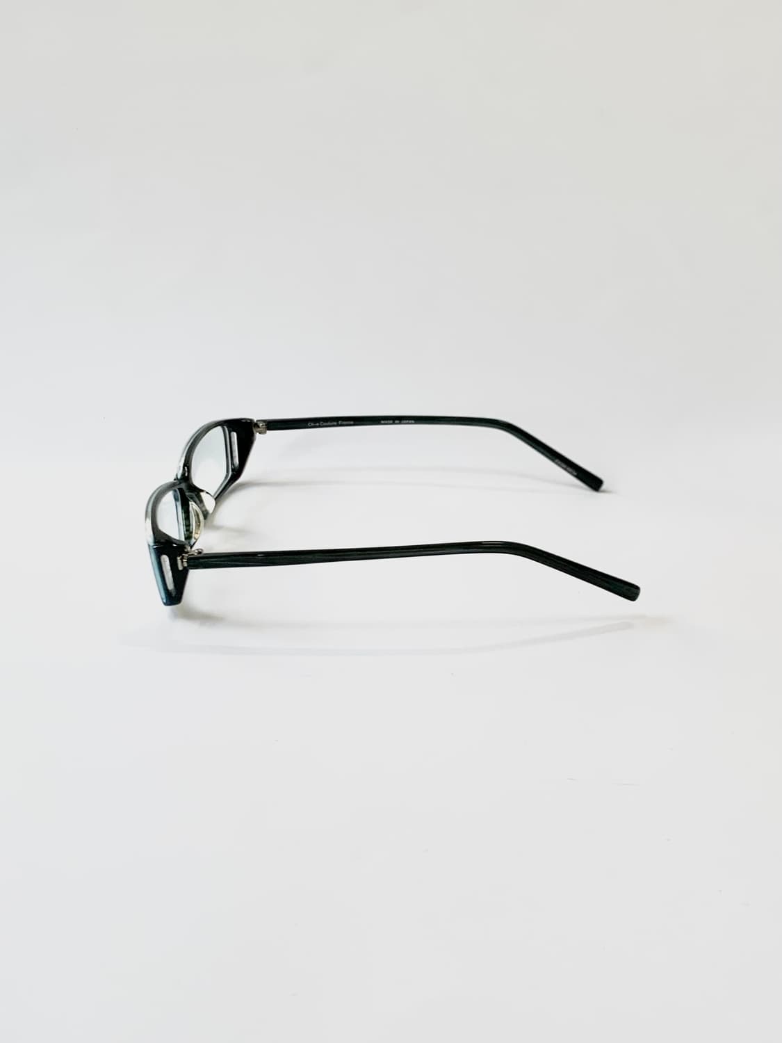 [픽키-668] 클리오 꾸뛰르 사각 아세테이트 안경 그레이 투명  상품이미지4