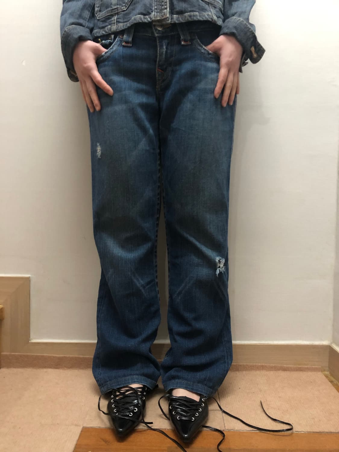 빈티지 트루릴리젼 데님 팬츠 상품이미지6