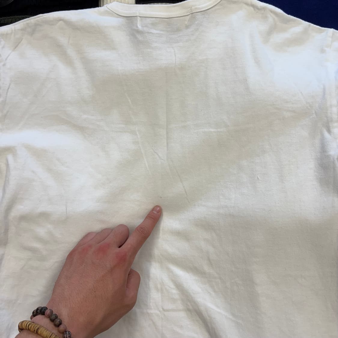 XL 꼼데가르송 하트와펜 화이트 반팔티  상품이미지6