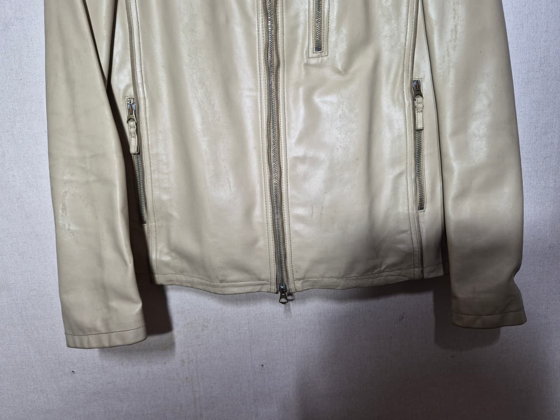 Armani Jean's 알마니 진 레더 자켓52(우리95 ~100) 상품이미지4