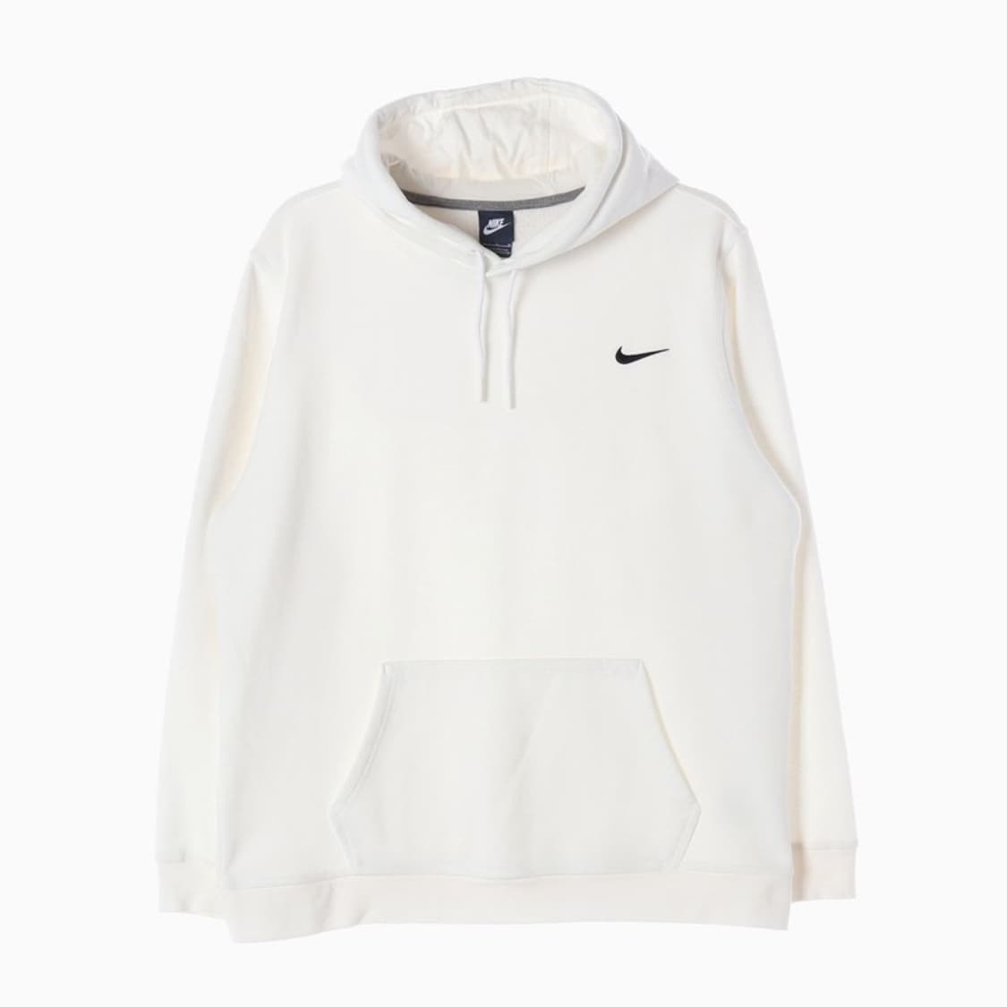 나이키 스우시 자수 기모 후드티 화이트 XL 상품이미지1