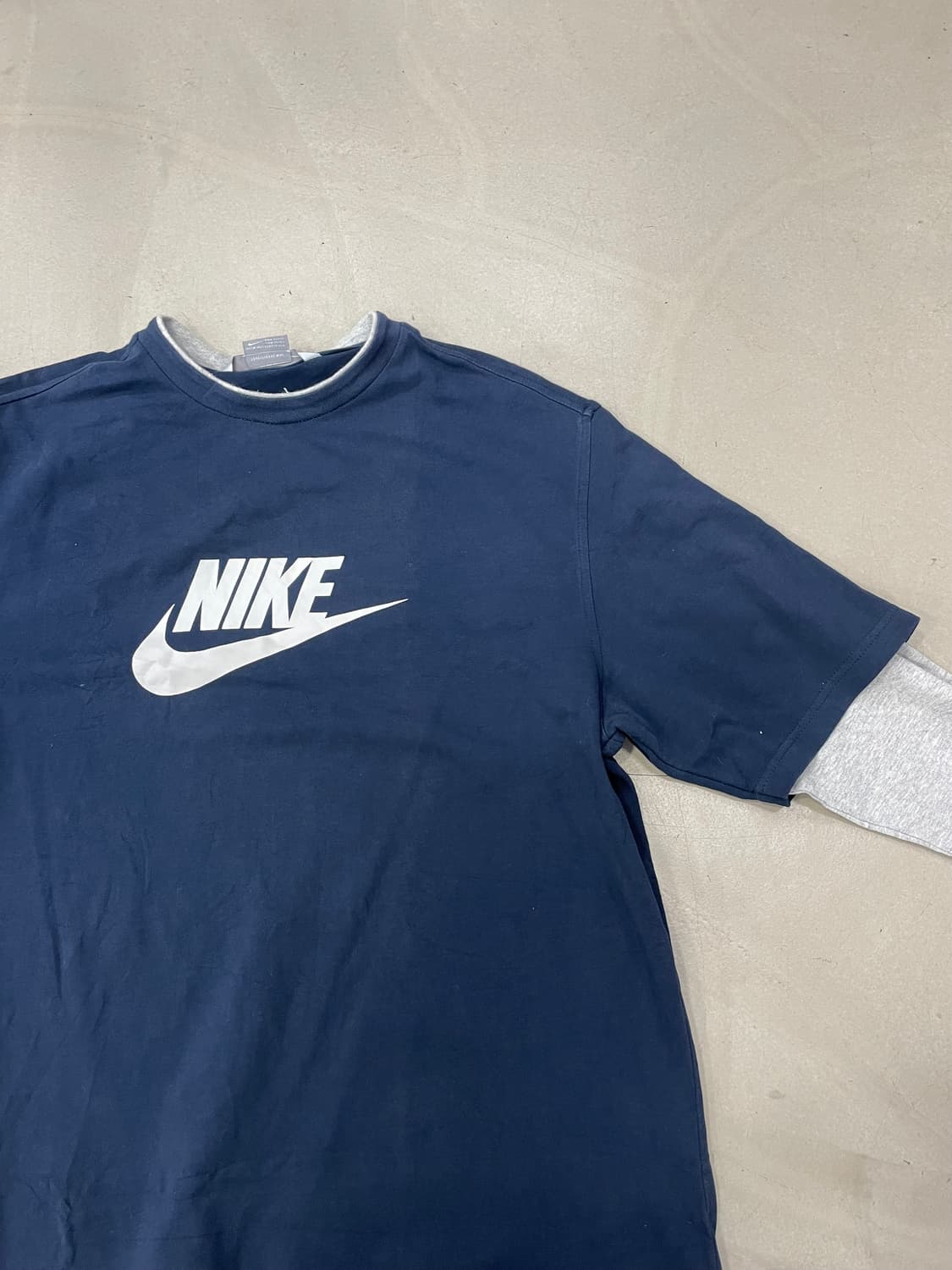 나이키 빅 로고 레이어드 티셔츠 L 상품이미지2