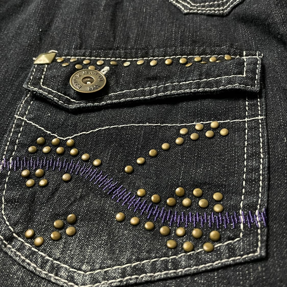 RAIDER JEAN CO. 레이더 진 코 웨스턴 데님셔츠 A00381 상품이미지4