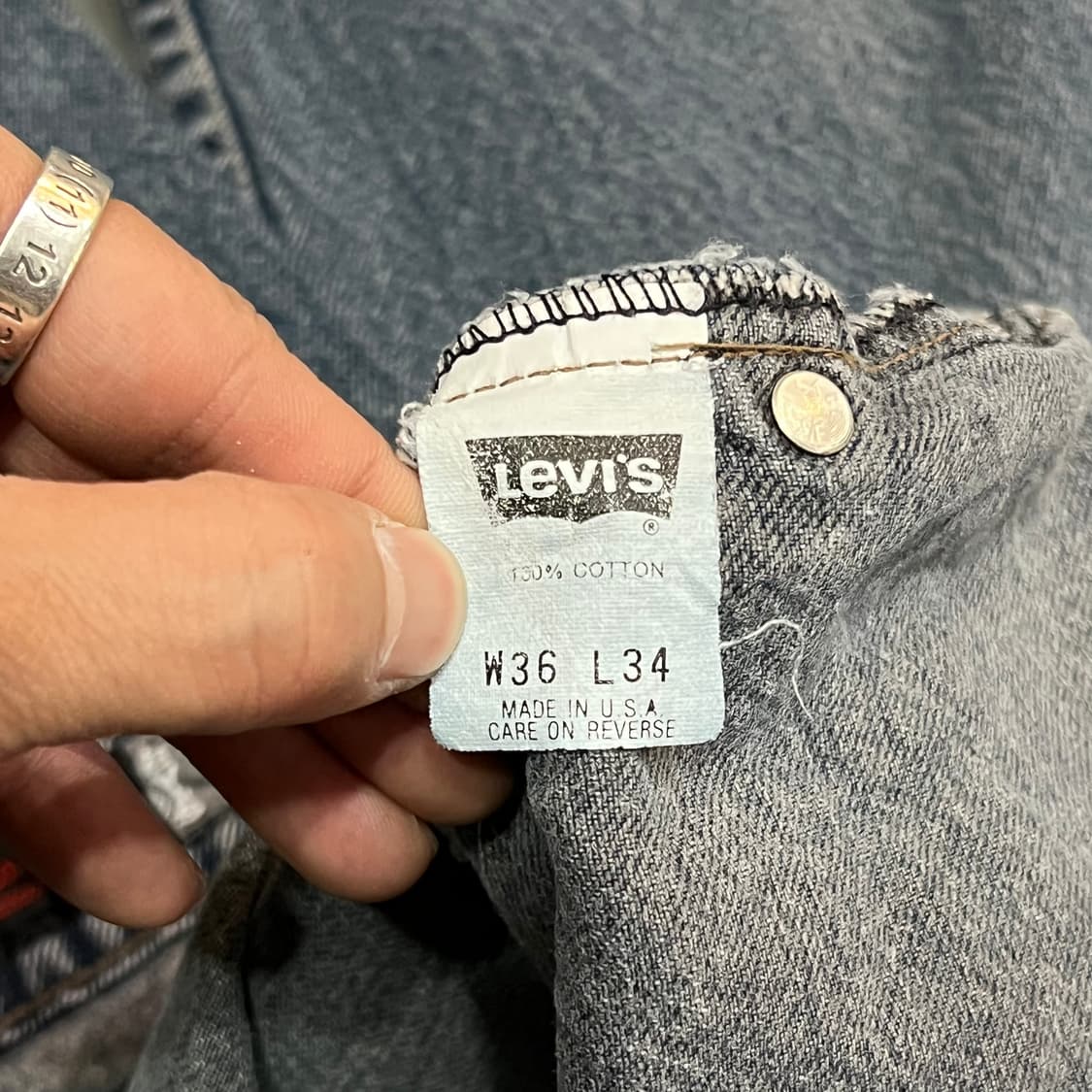  리바이스 실버탭 루즈핏 데님팬츠 y14422 상품이미지9