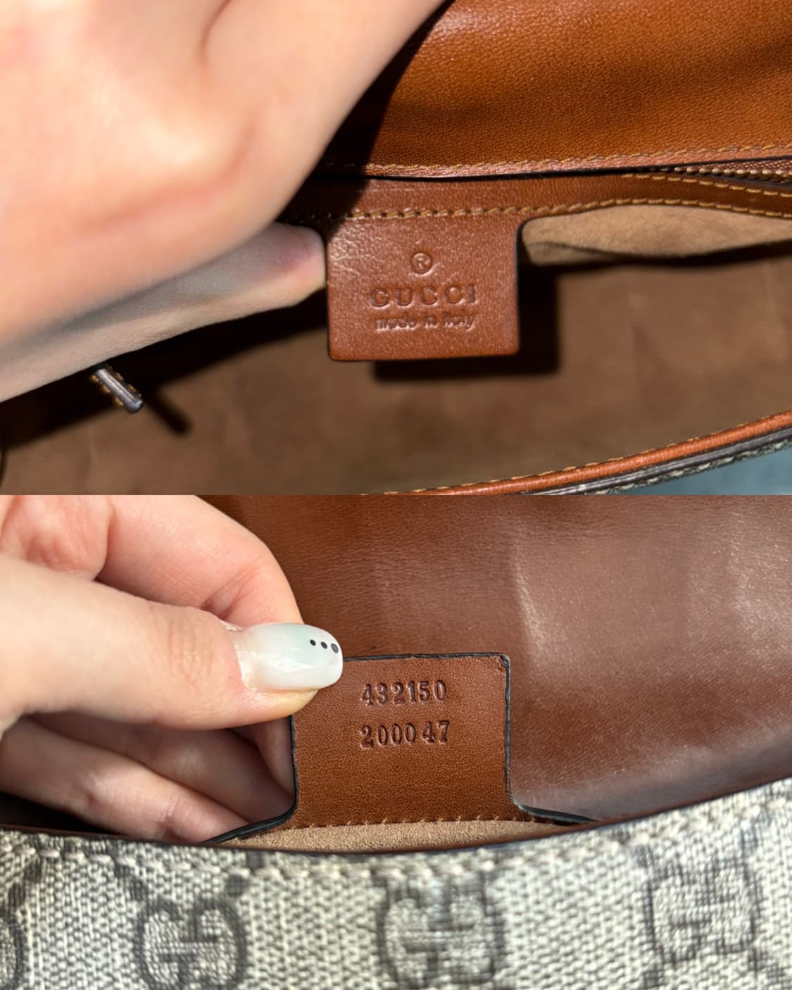 Gucci 구찌 GG 로고 수프림 숄더백 상품이미지8