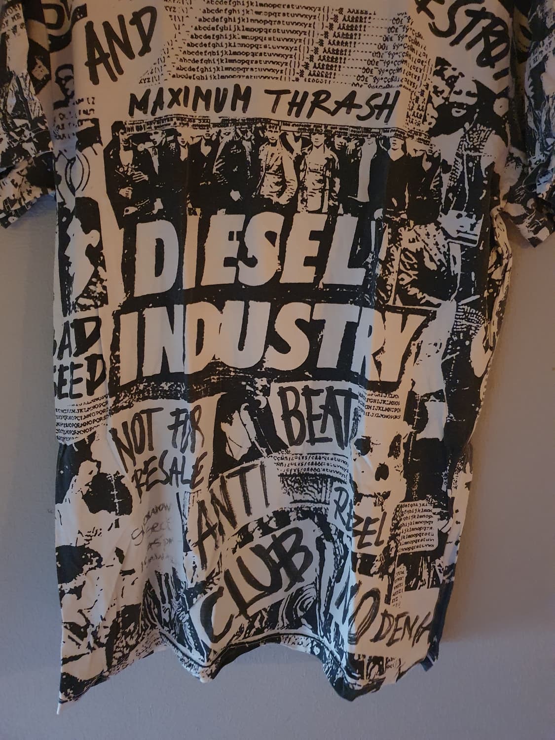 DIESEL 정품 디젤 티셔츠)105 상품이미지3