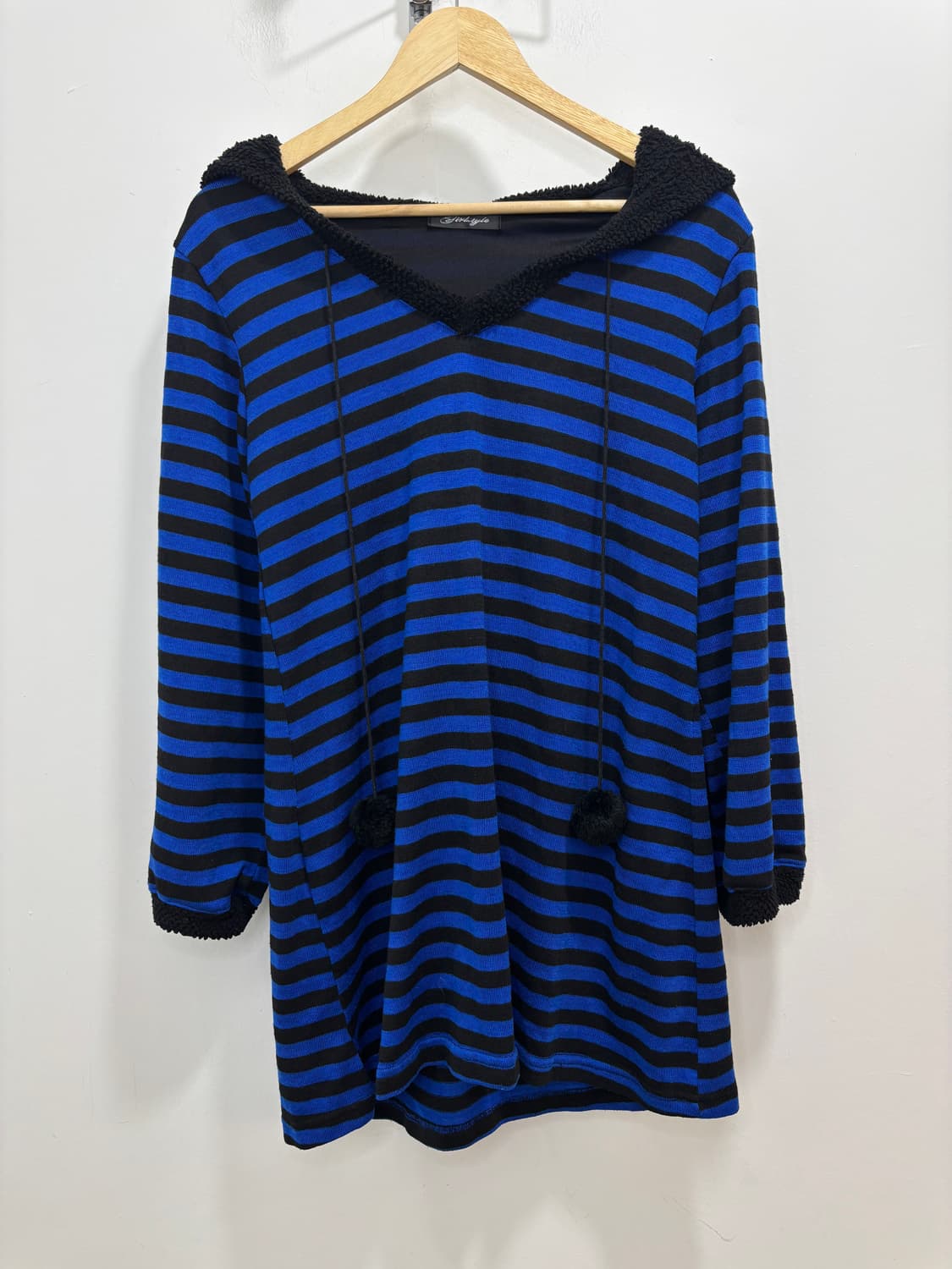 락 펑크 폼폼이 후드 티셔츠 상품이미지5