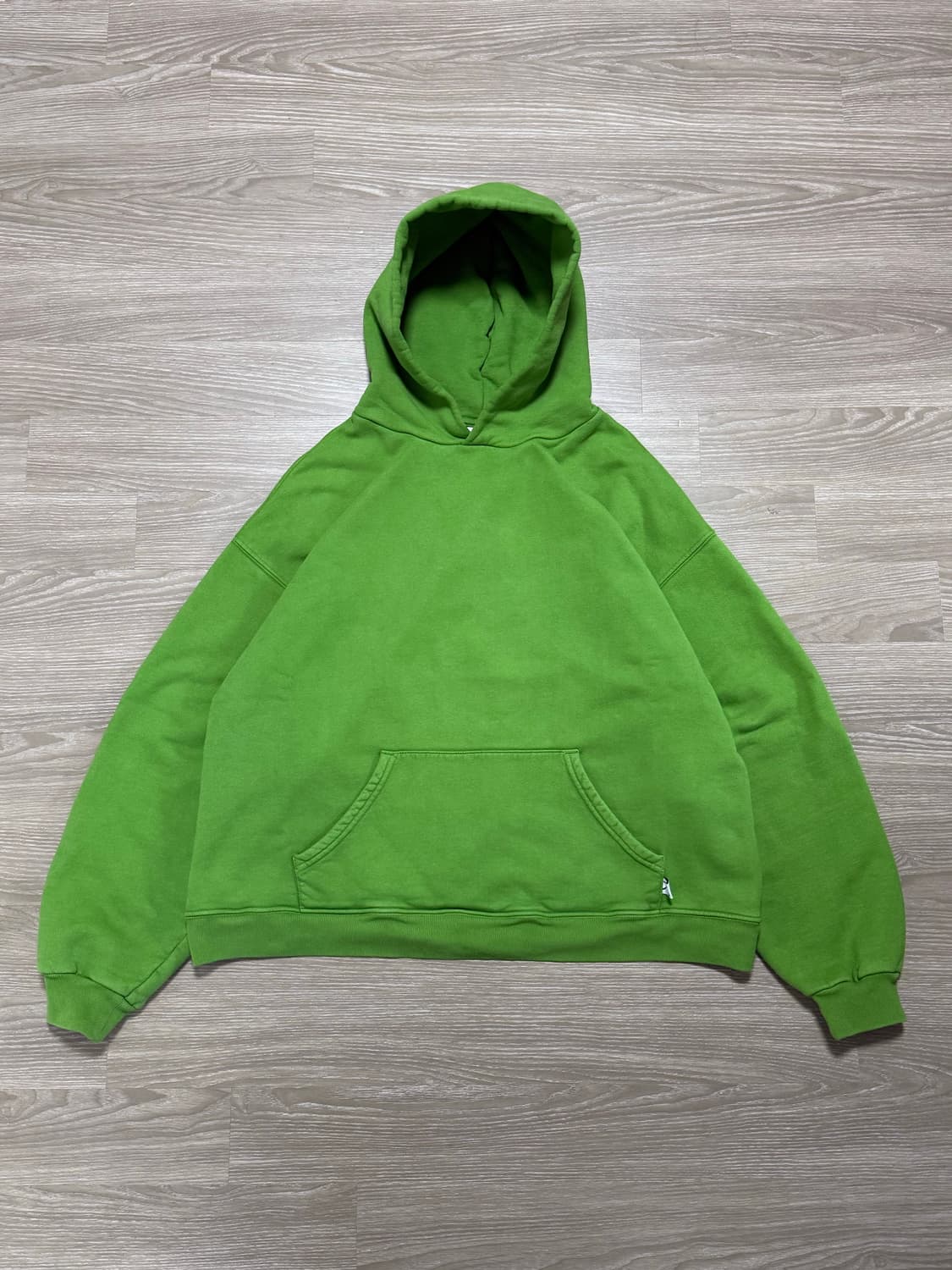 아킴보클럽 후드 티 시그널 그린 L 상품이미지2