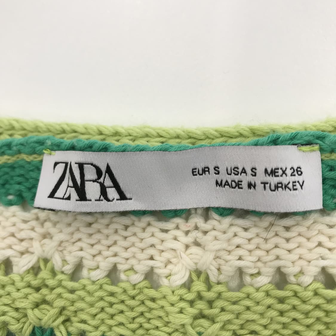 자라 크로셰 크롭 니트가디건 [여성S] 상품이미지4