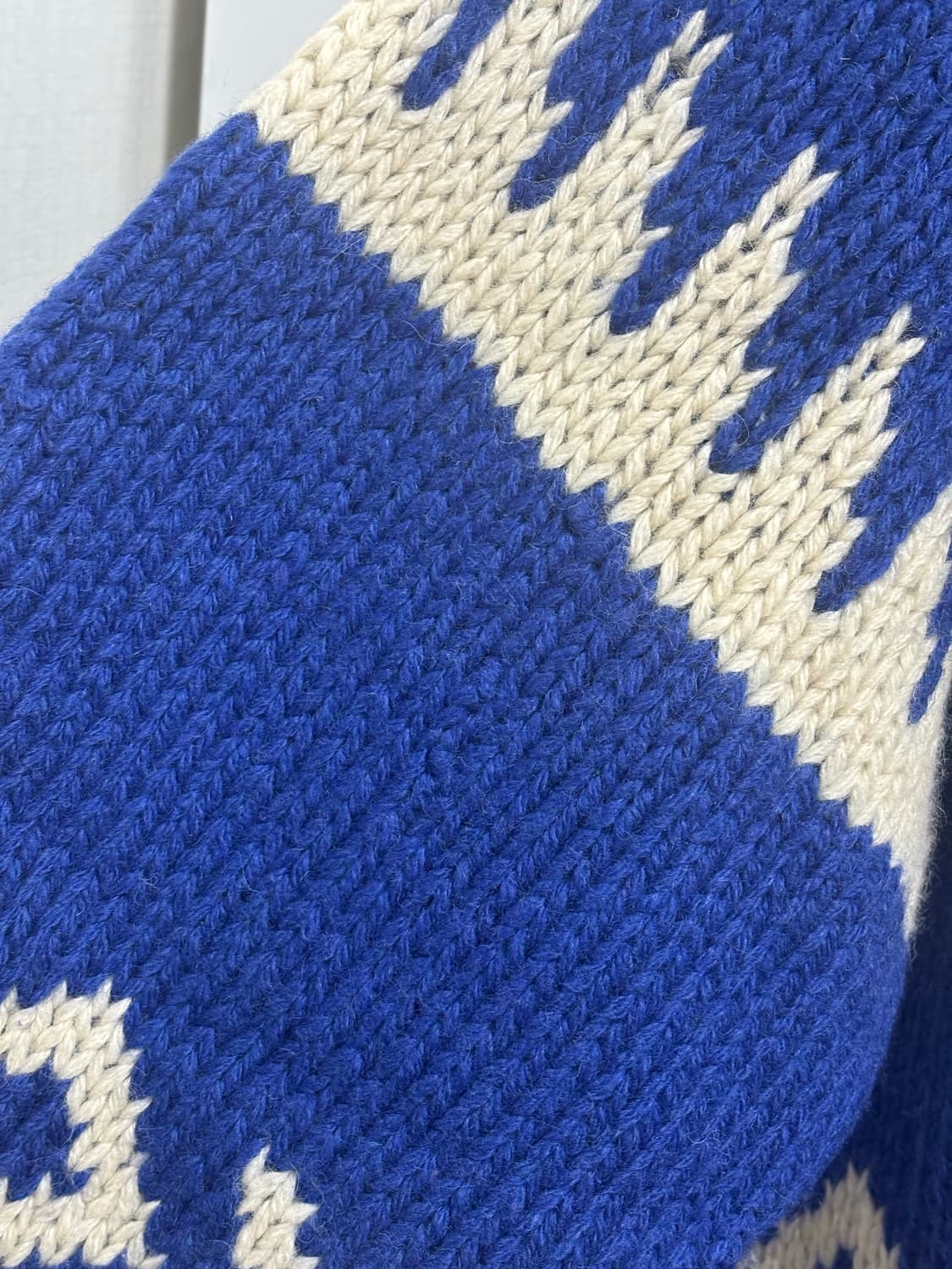 빈티지 겨울 모리걸 노르딕 블루 상품이미지6