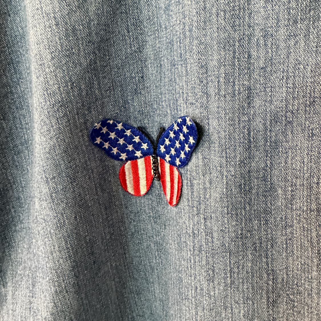 [XL] 90s 하드락카페 로더데일 데님셔츠 상품이미지5