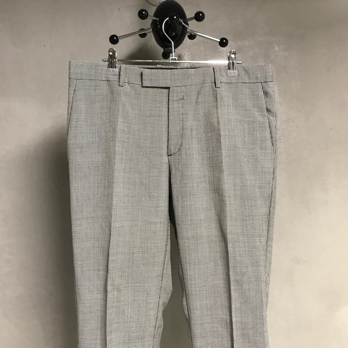 YSL 입생로랑 잔체크 슬랙스 그레이 50 상품이미지2