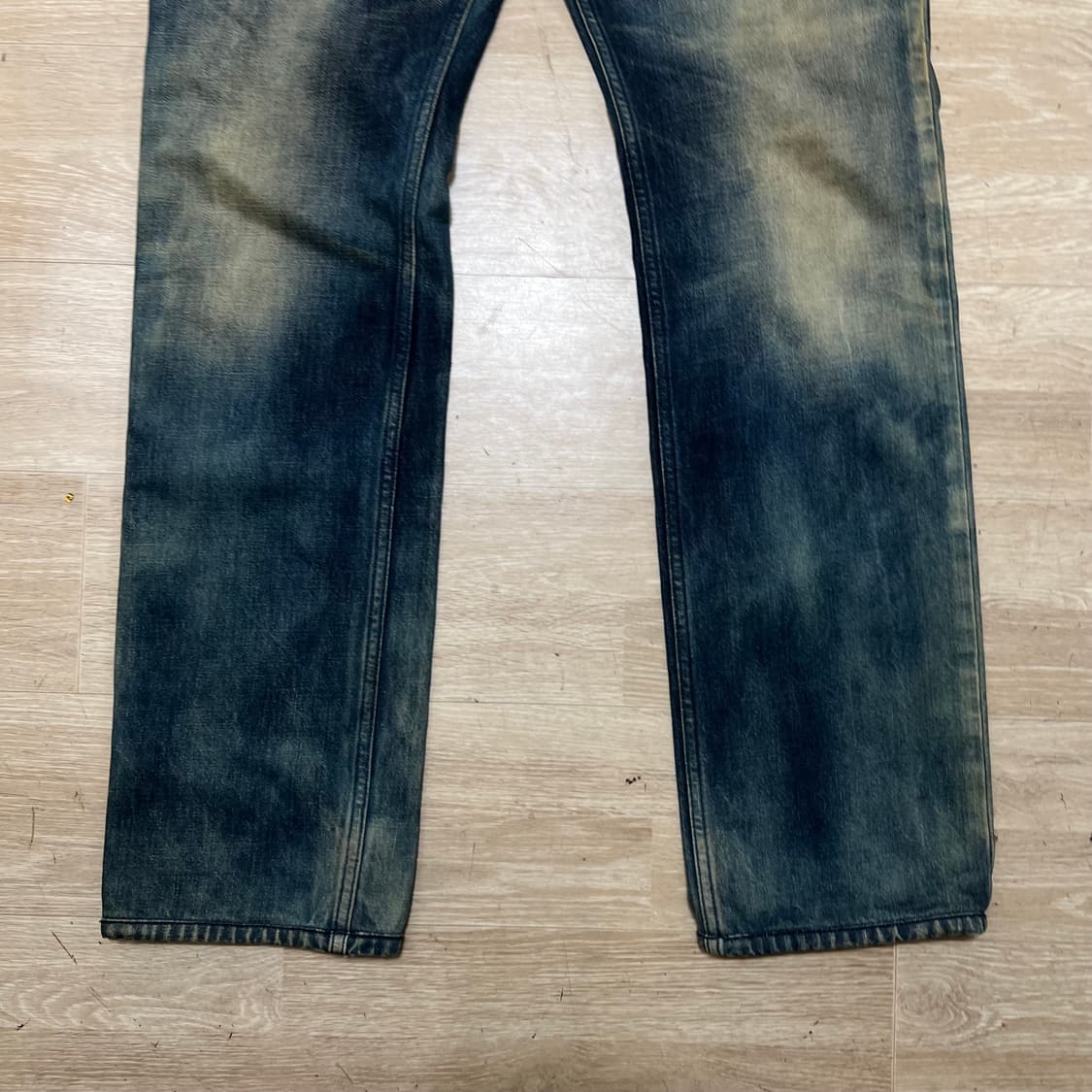 디젤 맨 사파도 빈티지 워싱 레귤러 데님팬츠 청바지[중청] 32 상품이미지3