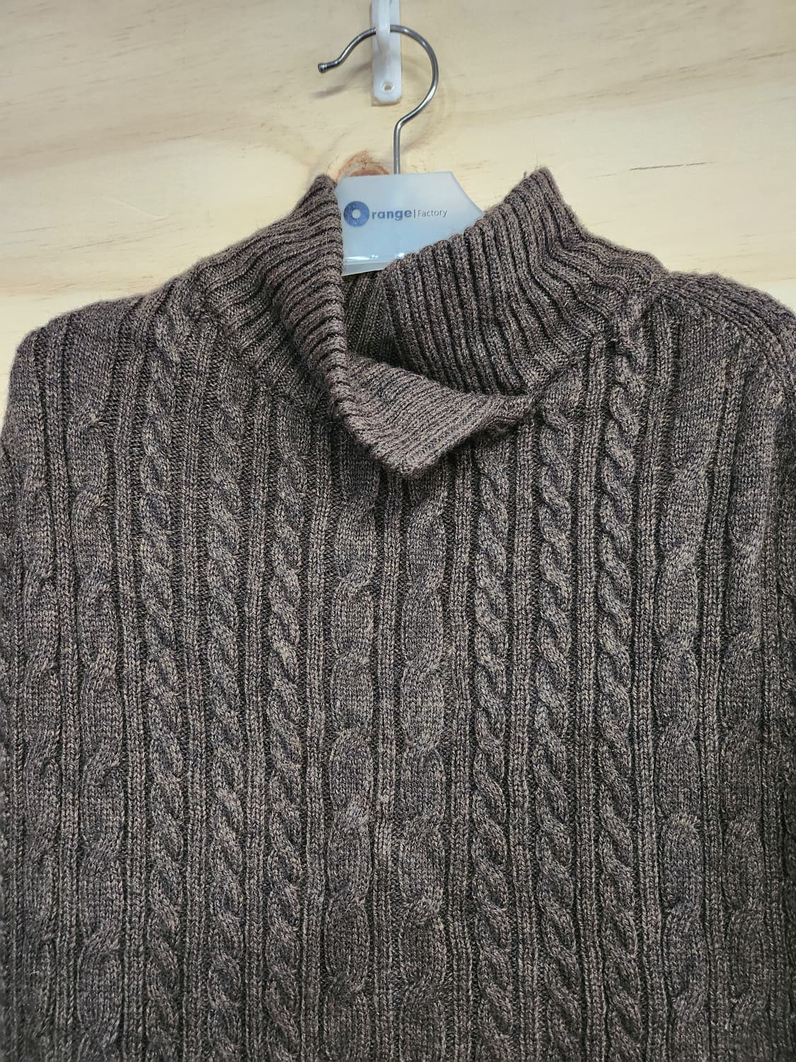 489) 루이스카스텔 알파카블랜드 판초 가디건 상품이미지2