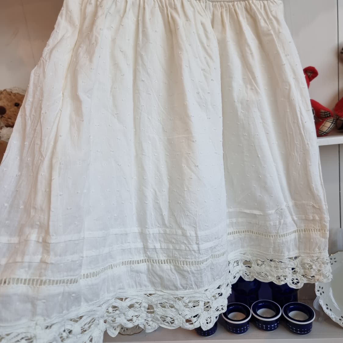 리즈리사(Liz Lisa) 스위스도트 레이스 코르셋 원피스 상품이미지8