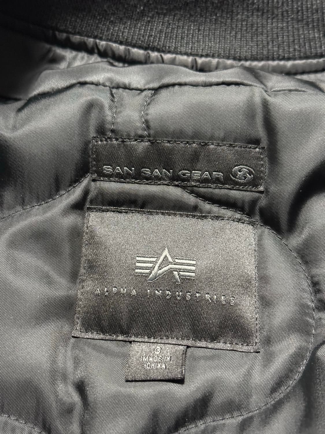 산산기어 x 알파인더스트리 ma-1 상품이미지2