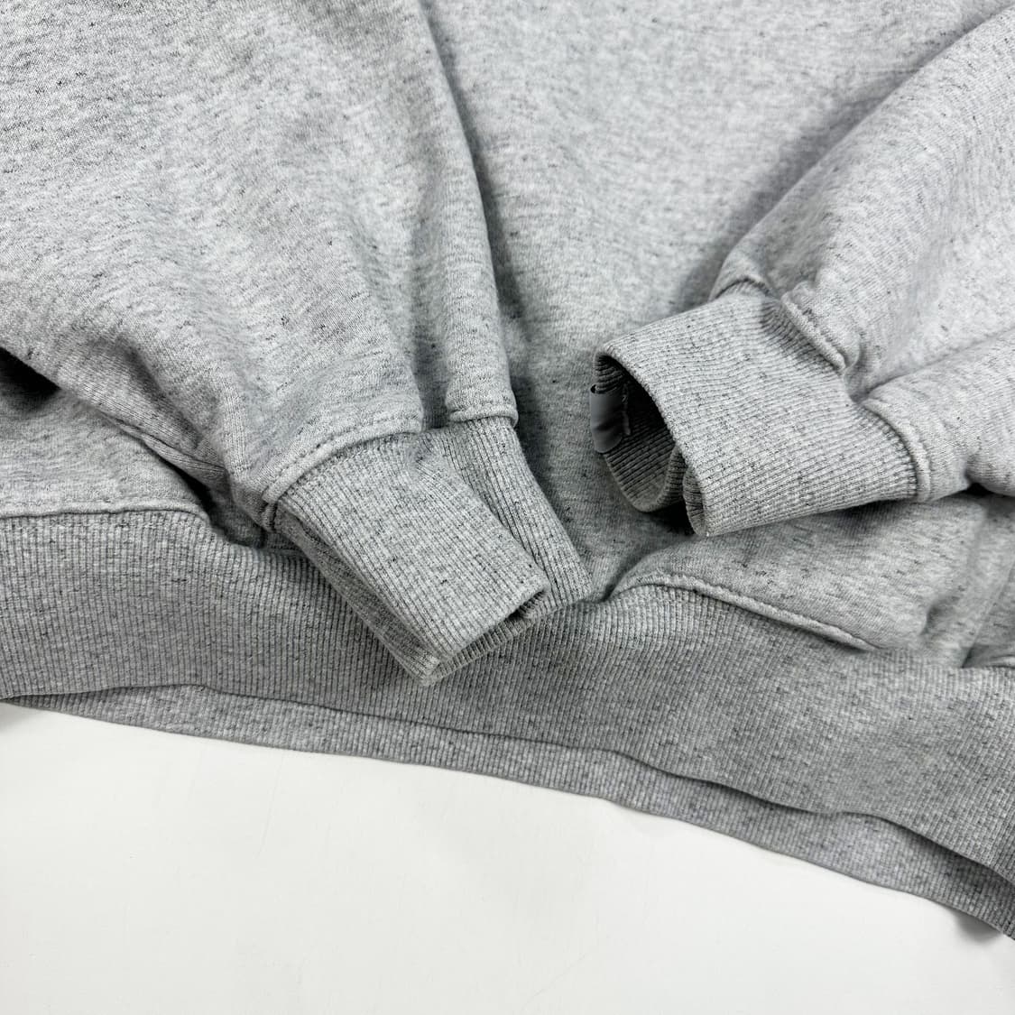 디스이즈네버댓 (디네댓) 백로고 그레이 후드티 (M) 상품이미지5