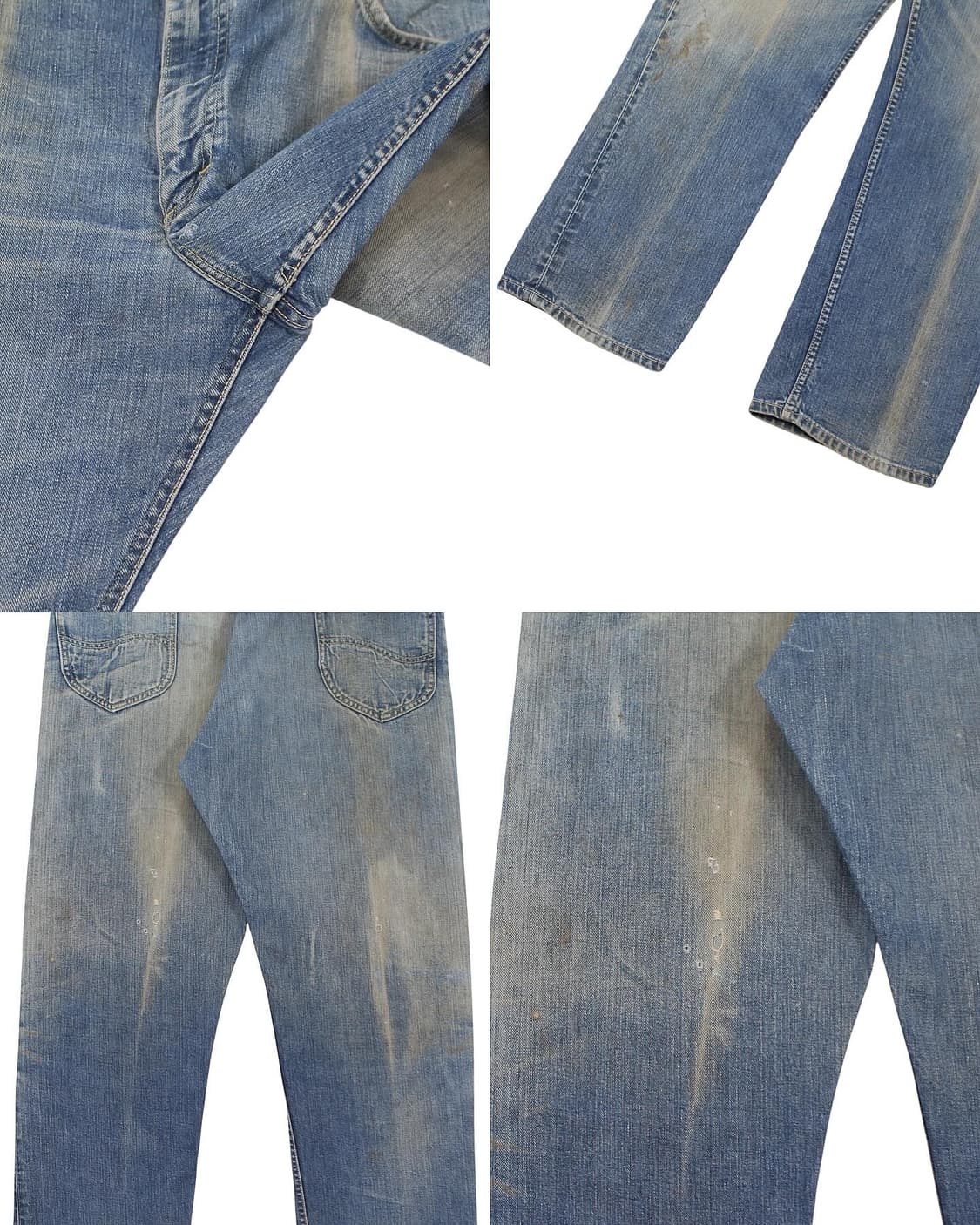 1960s USA Lee 101Z 셀비지 데님 팬츠 리 빈티지 미국제 상품이미지7
