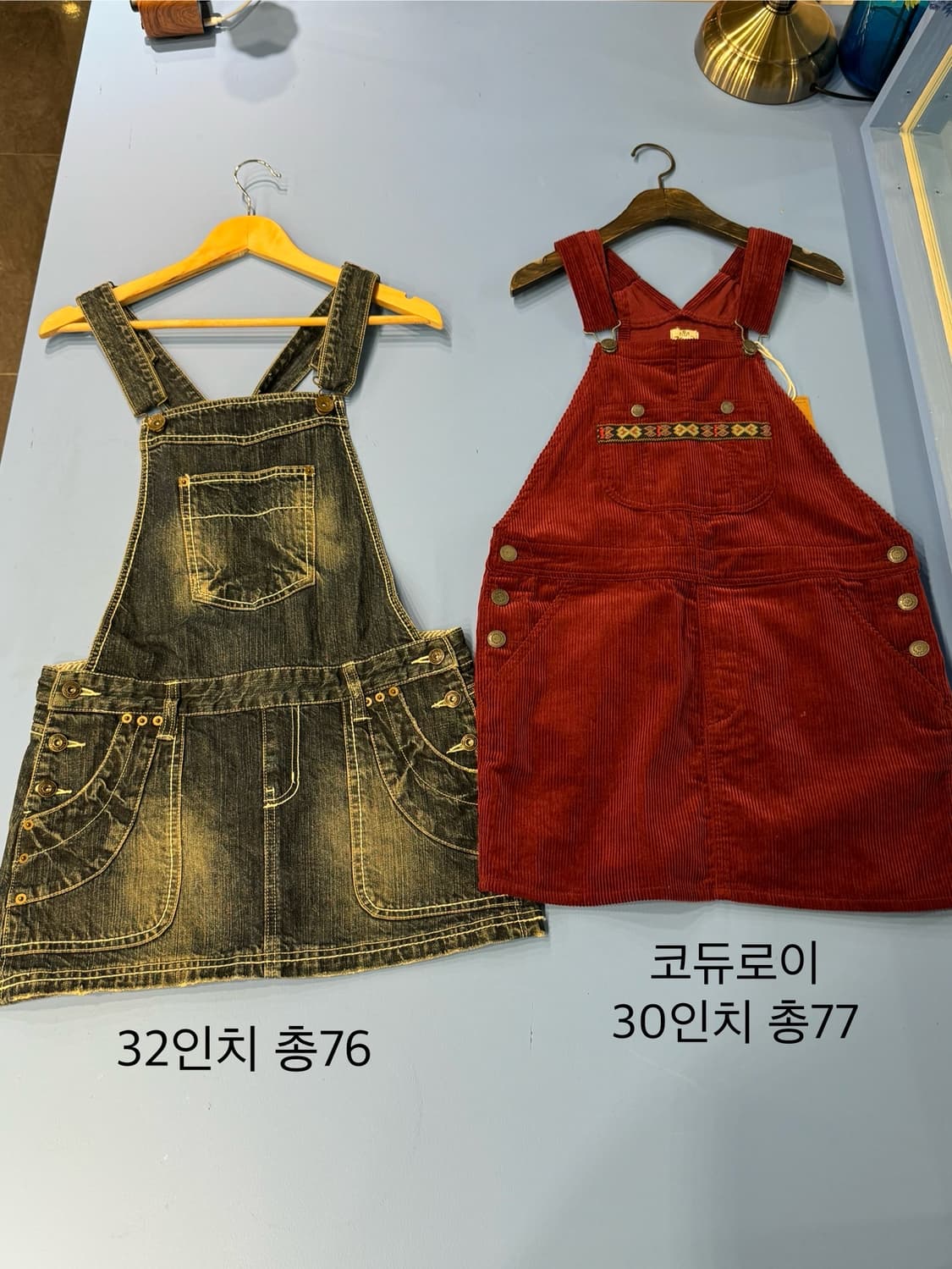 멜빵원피스 일본빈티지 장당7천원 상품이미지2