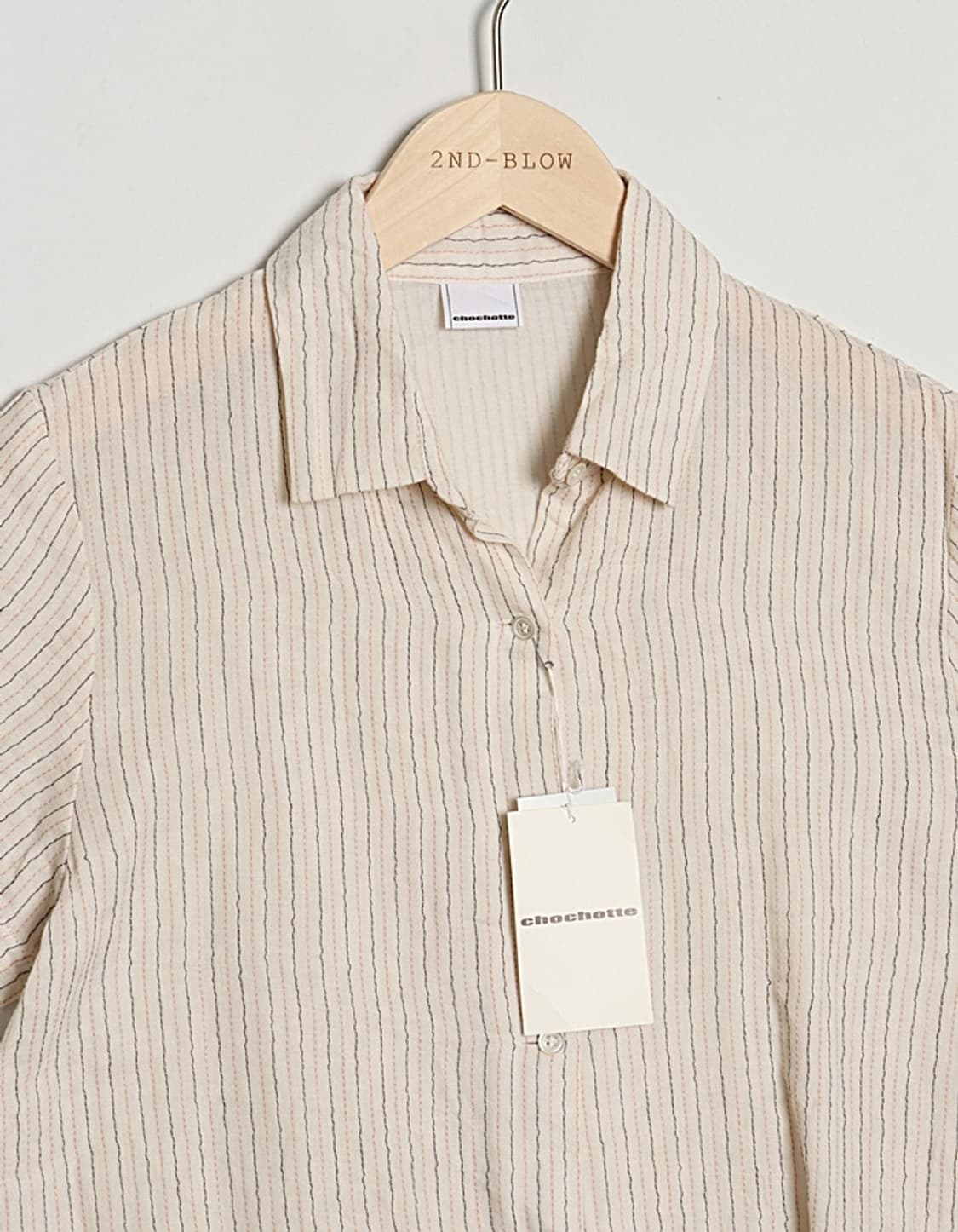 chochotte Stitched Slim Shirts 상품이미지2