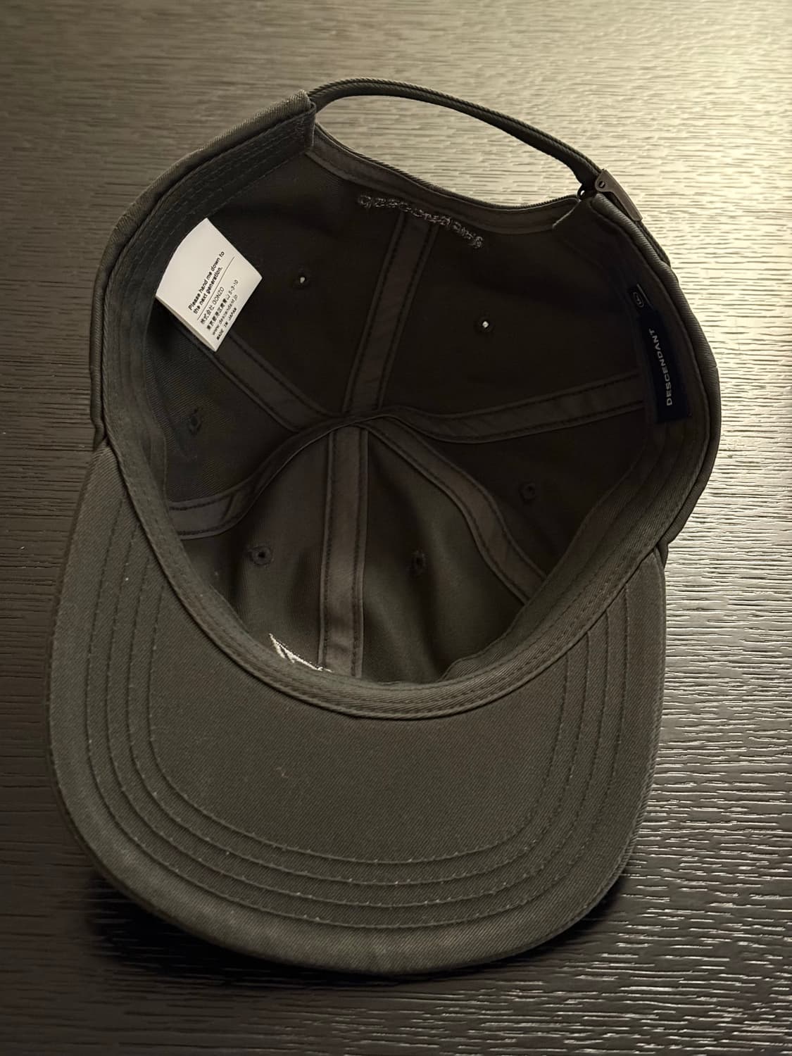 디센던트6패널 로고캡 상품이미지3