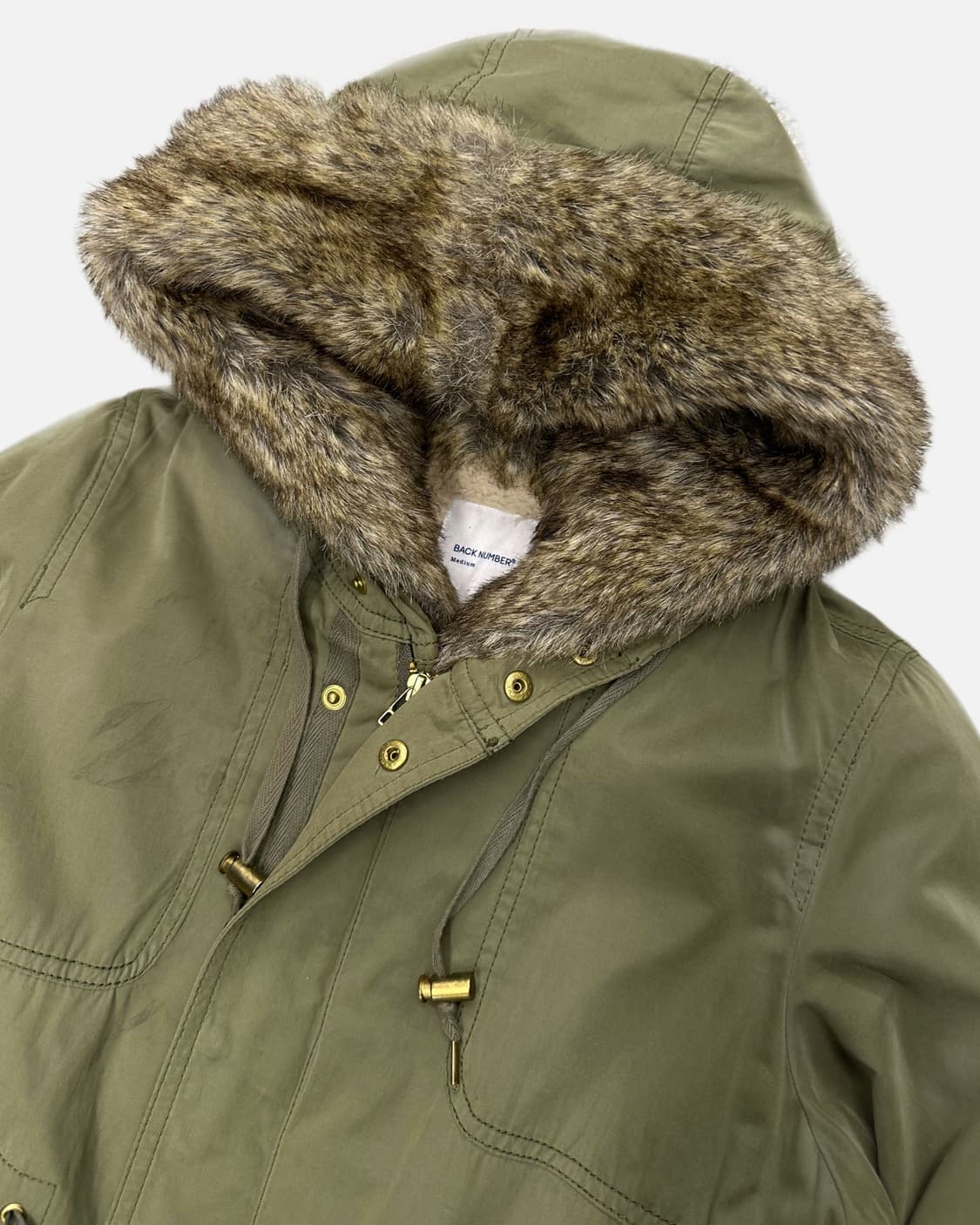 military fur lining parka 상품이미지3