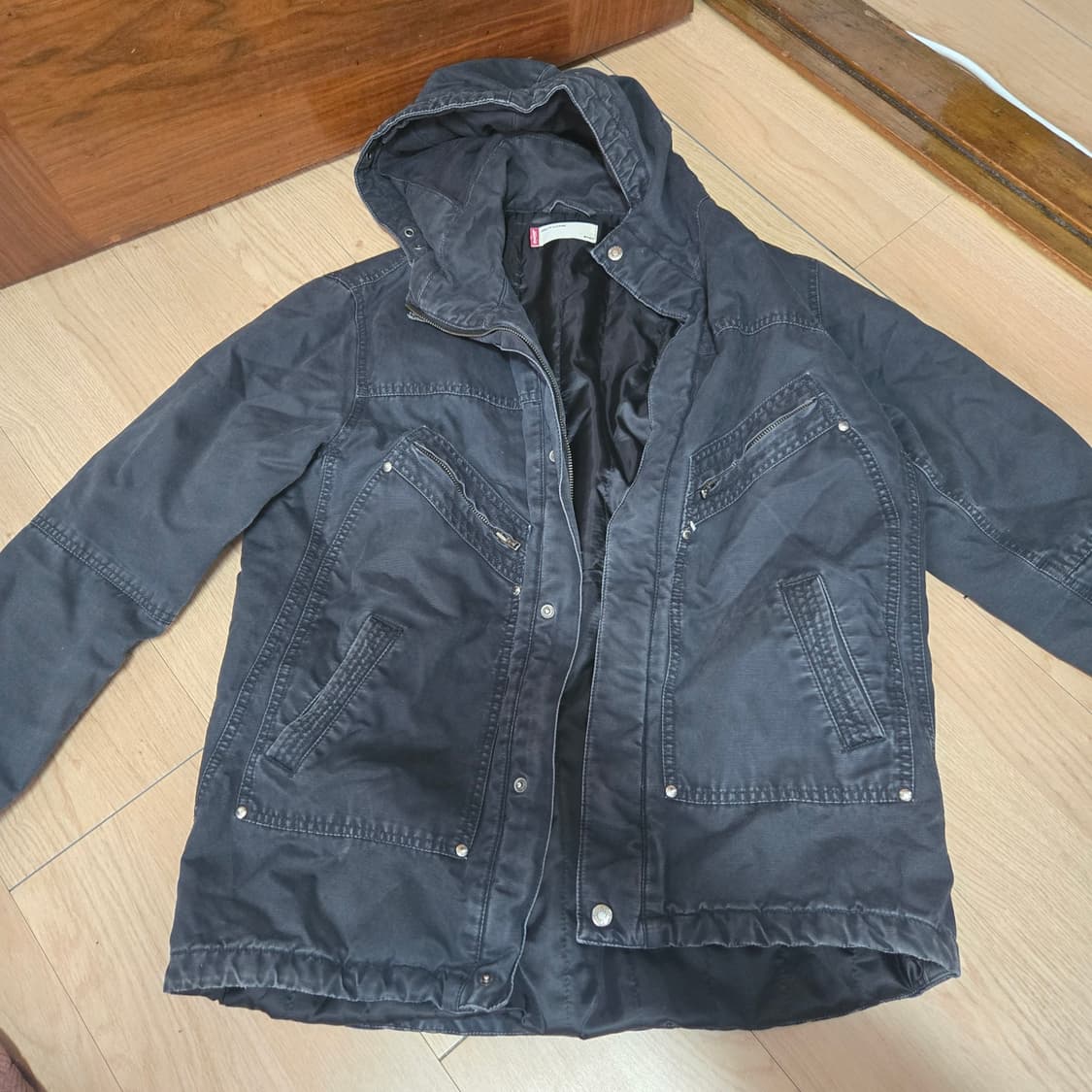 리바이스 아일릿 후드 점퍼, 자켓 상품이미지1