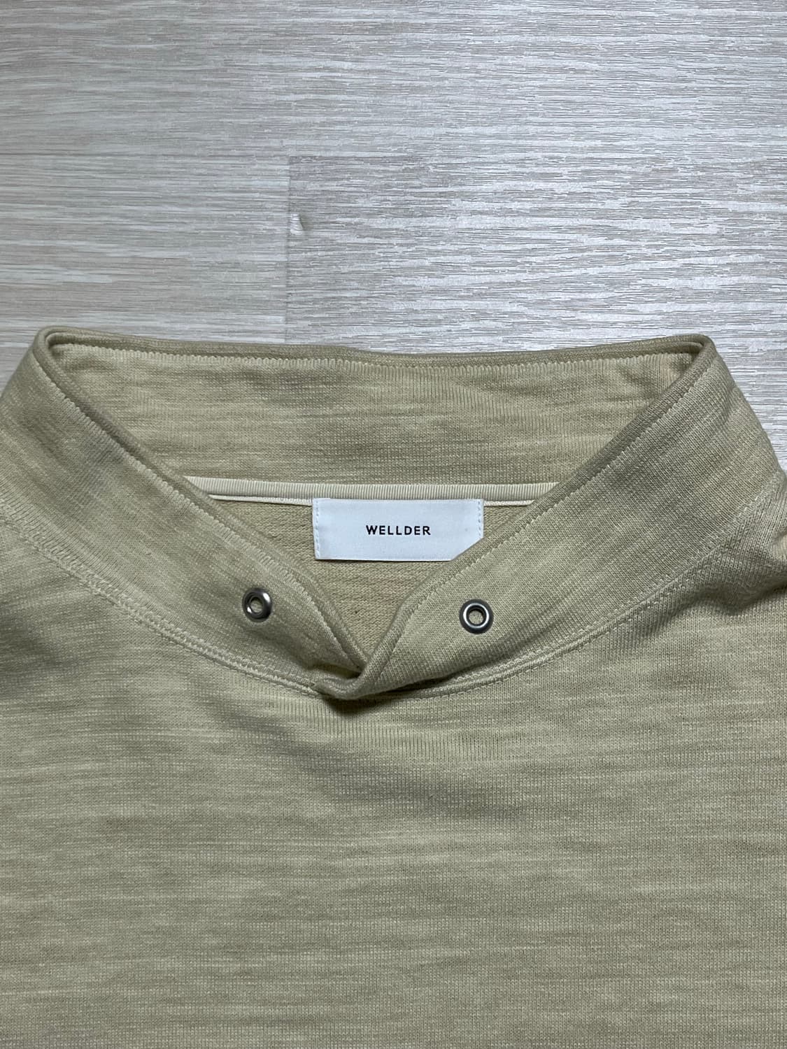 웰더 스탠드 카라 셔츠 상품이미지3