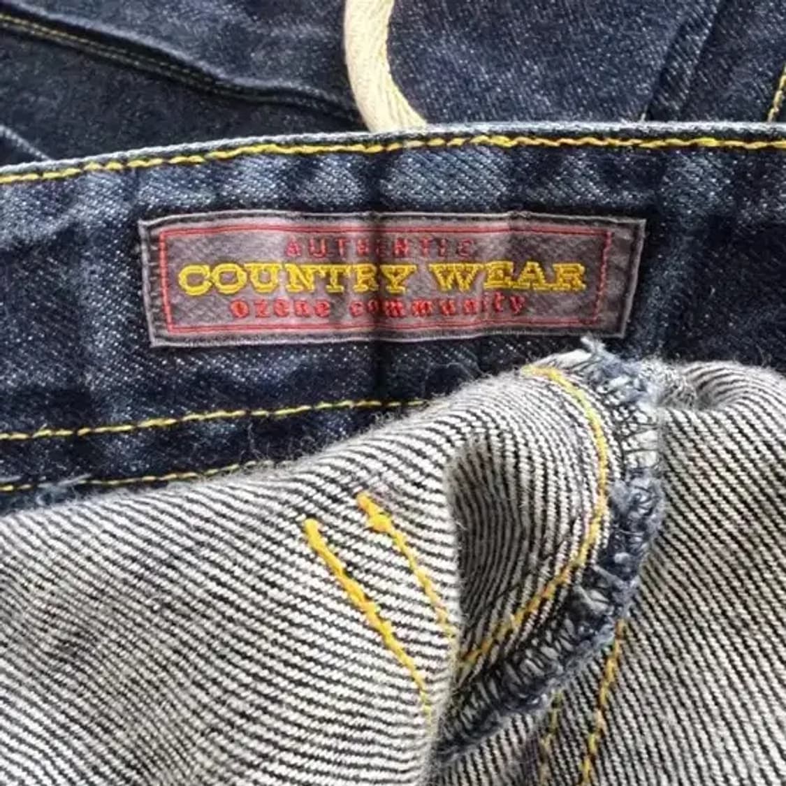Country Wear 카도 와이드 데님 청바지 상품이미지8