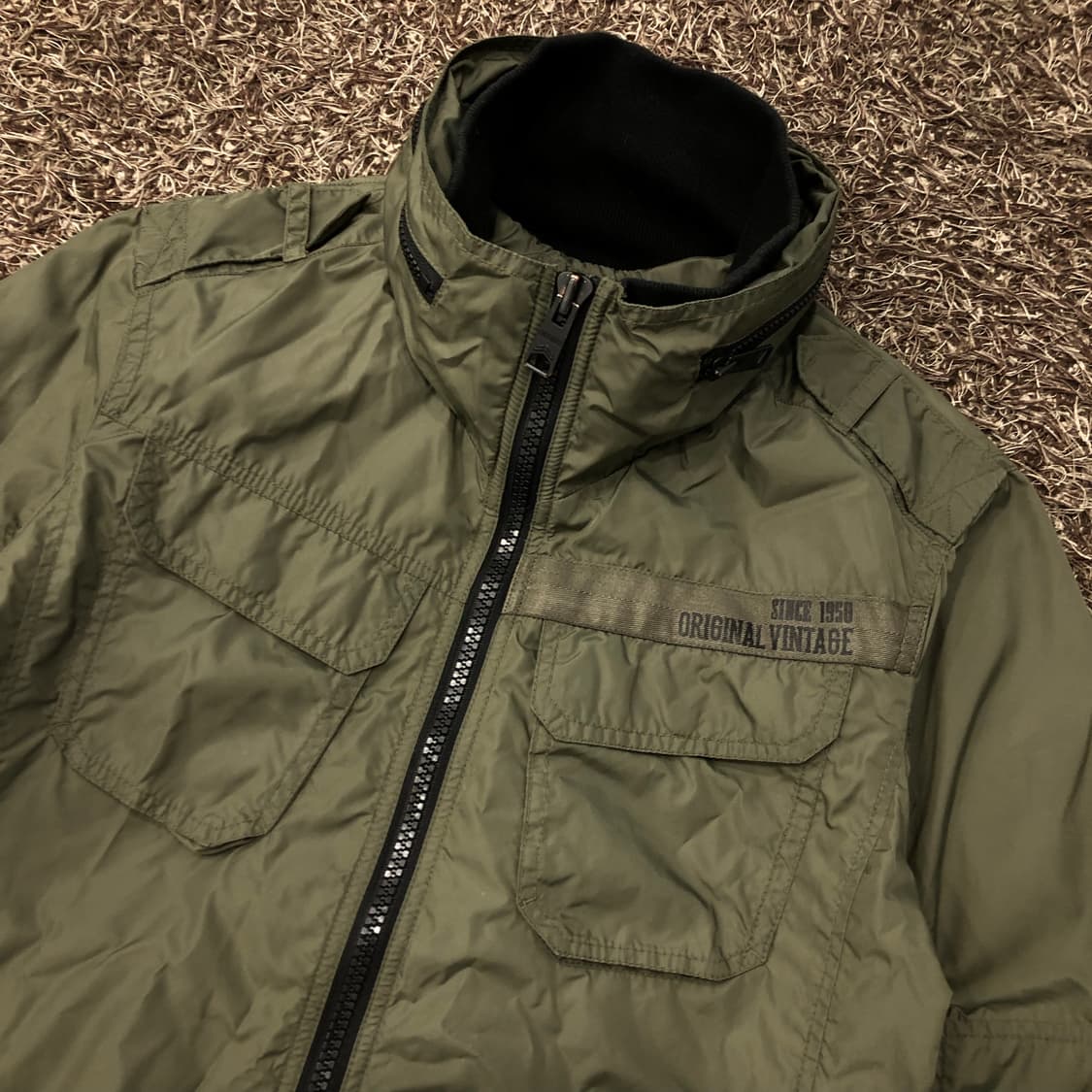 버커루 나일론 블루종 자켓 상품이미지2