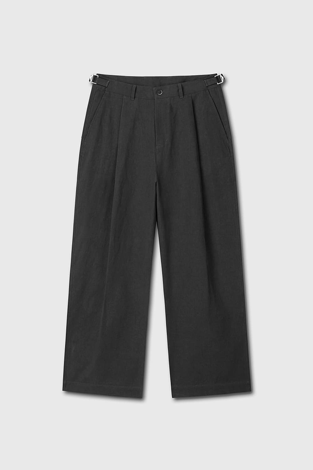 다이브인 VERN ONE TUCK WIDE CHINO 차콜 0 상품이미지1