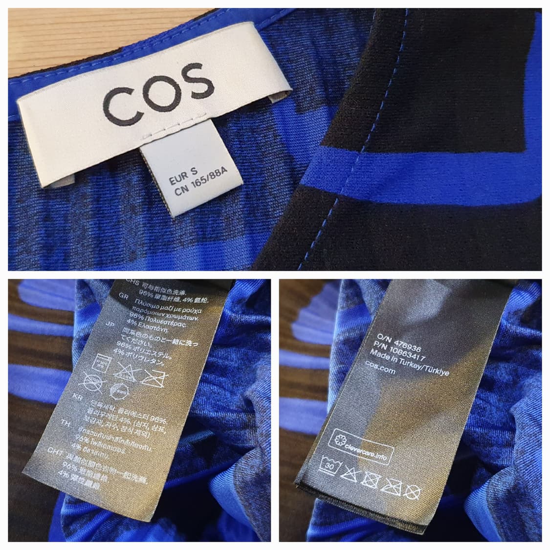 55/66.COS 플리츠 원피스 상품이미지8