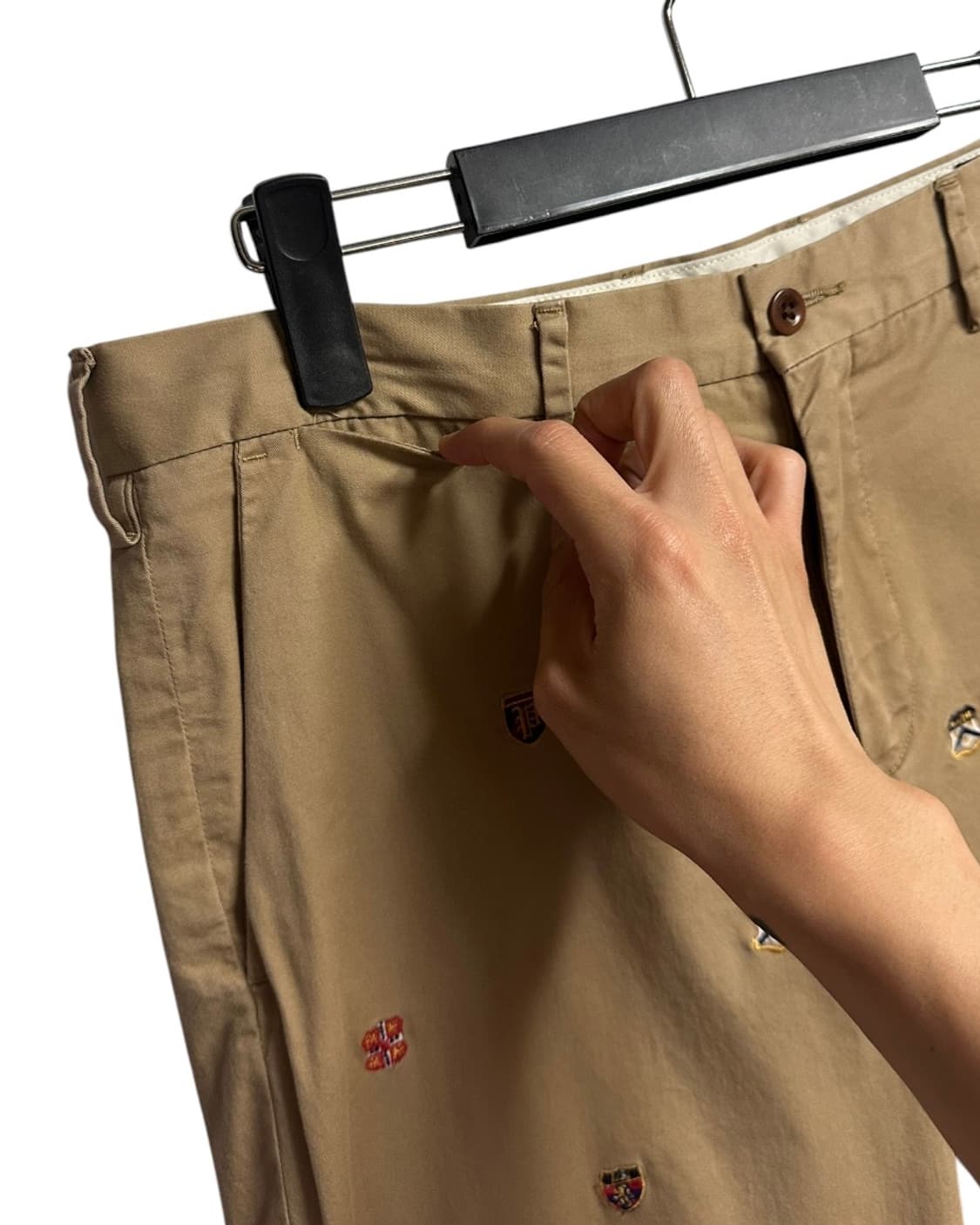 폴로 랄프로렌 자수 베이지 치노 쇼츠 31size 상품이미지3