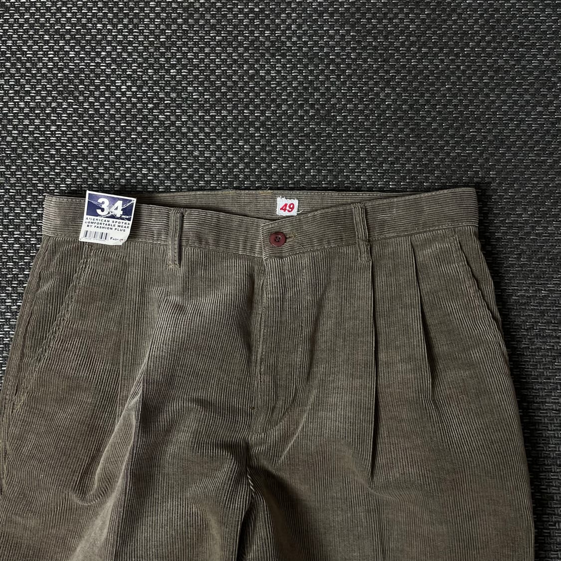 [미사용] (34) 포레스트캠프 베이지 코듀로이 팬츠 상품이미지3