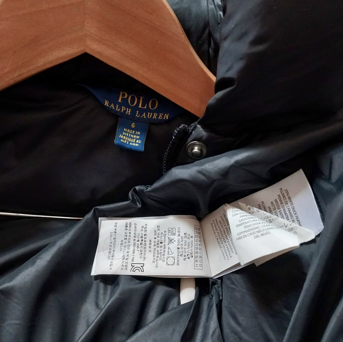 폴로랄프로렌  덕다운 아동 패딩 상품이미지4